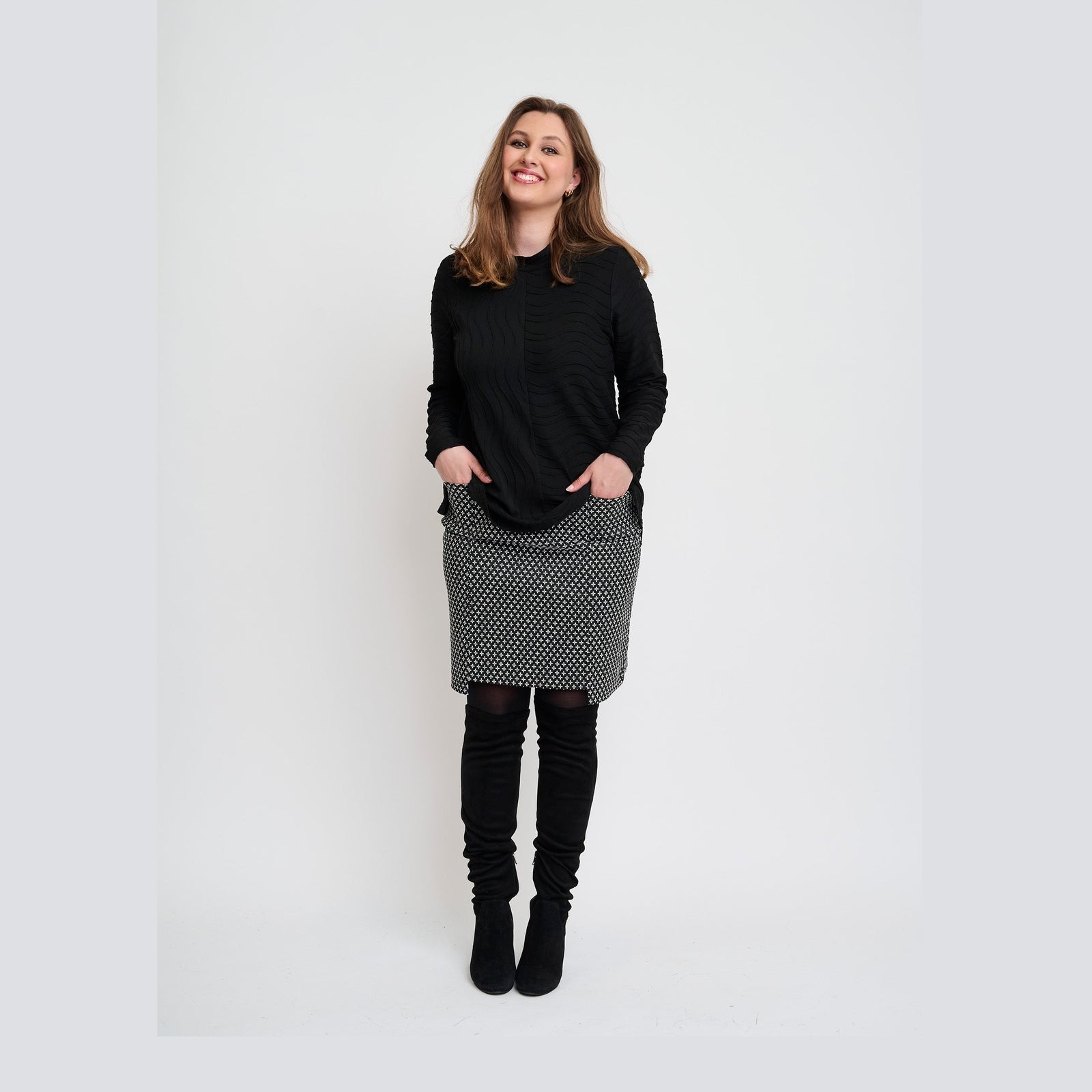 Pont Neuf PNCaia Bluser 999 Black