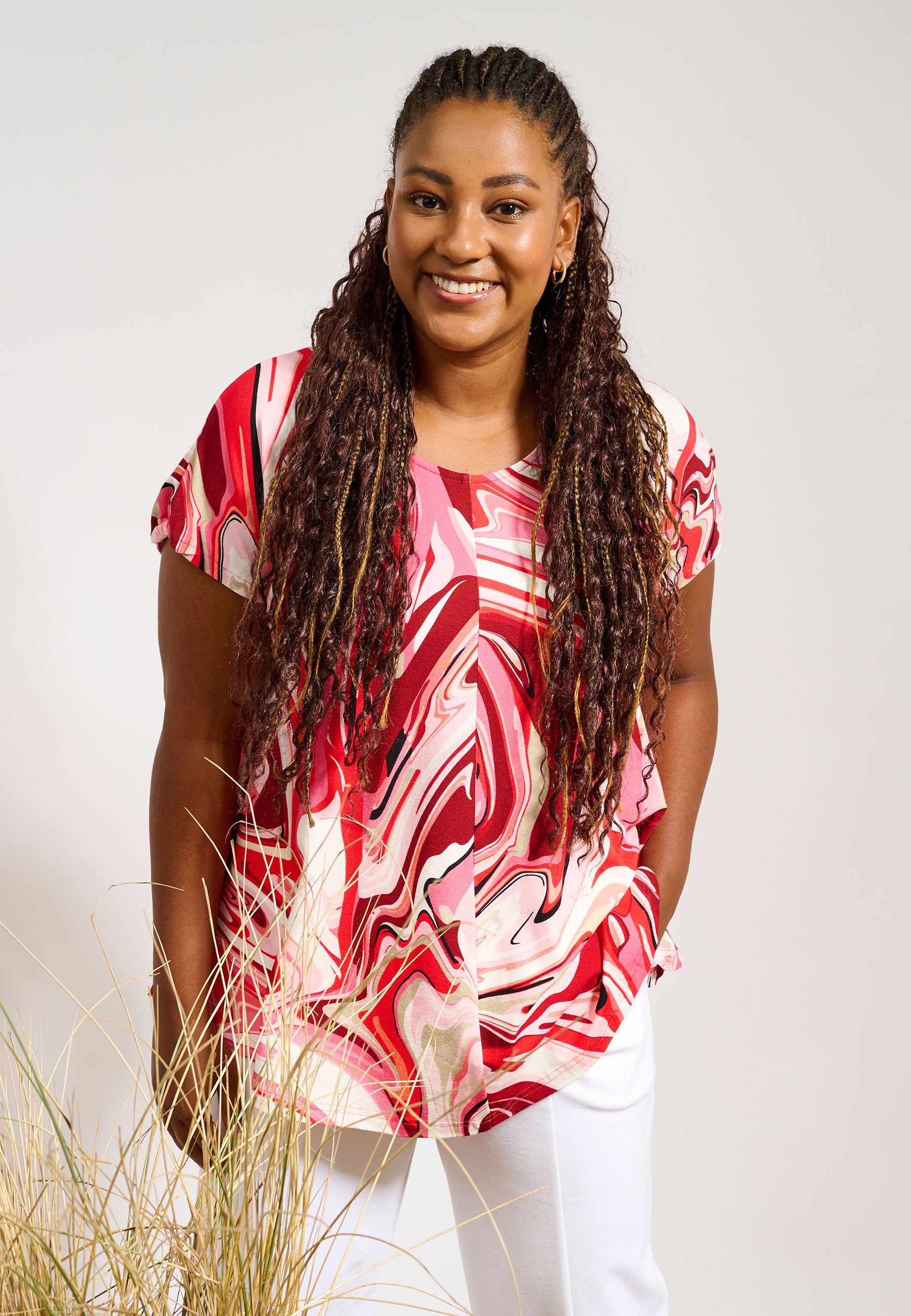 Pont Neuf PNCalina Tunikaer 2700 Tomato