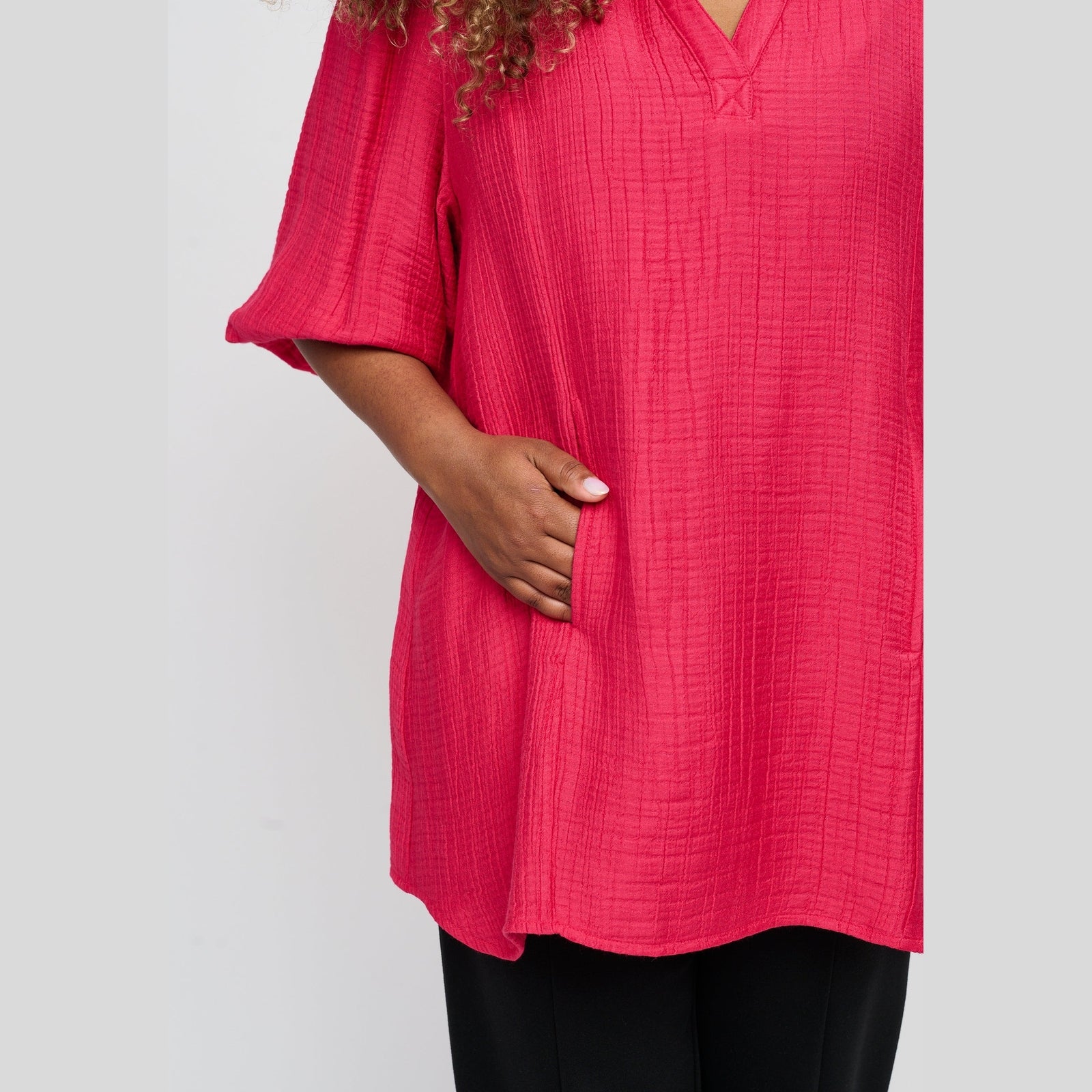 Pont Neuf PNCami Tea Bluser 6500 PINK
