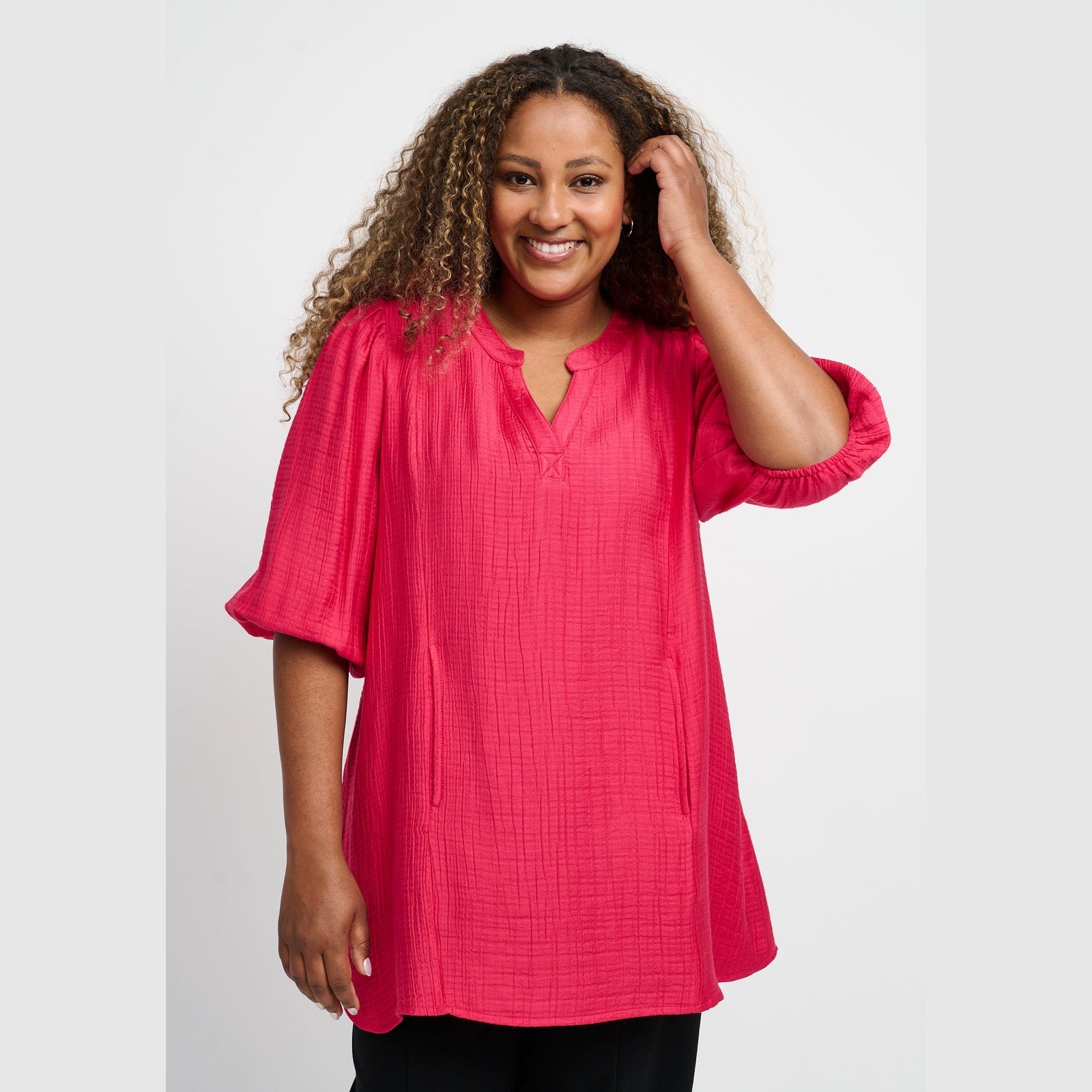 Pont Neuf PNCami Tea Bluser 6500 PINK
