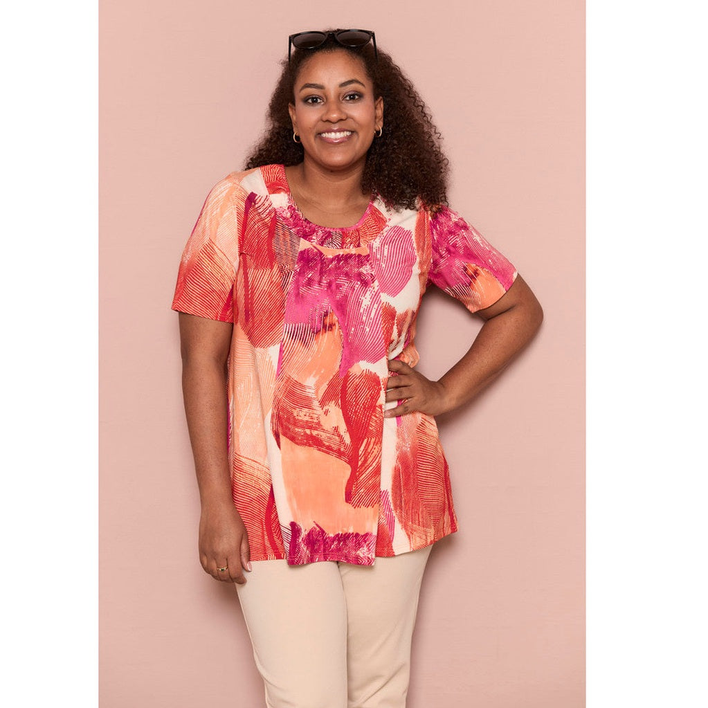 Pont Neuf PNCana T-Shirt 6450 Fuchsia Pink