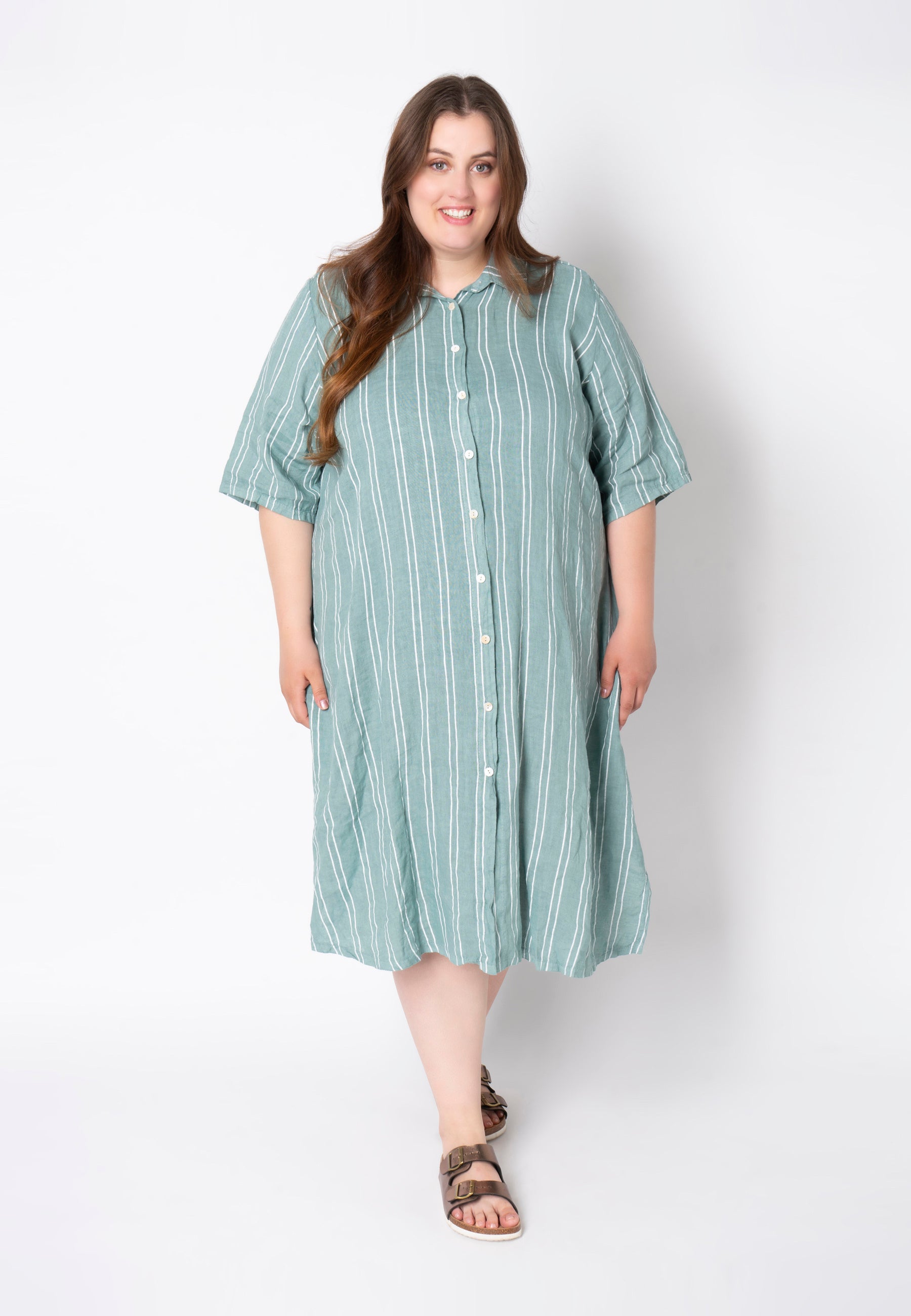Pont Neuf PNCanna Kjoler 618 Dusty Green