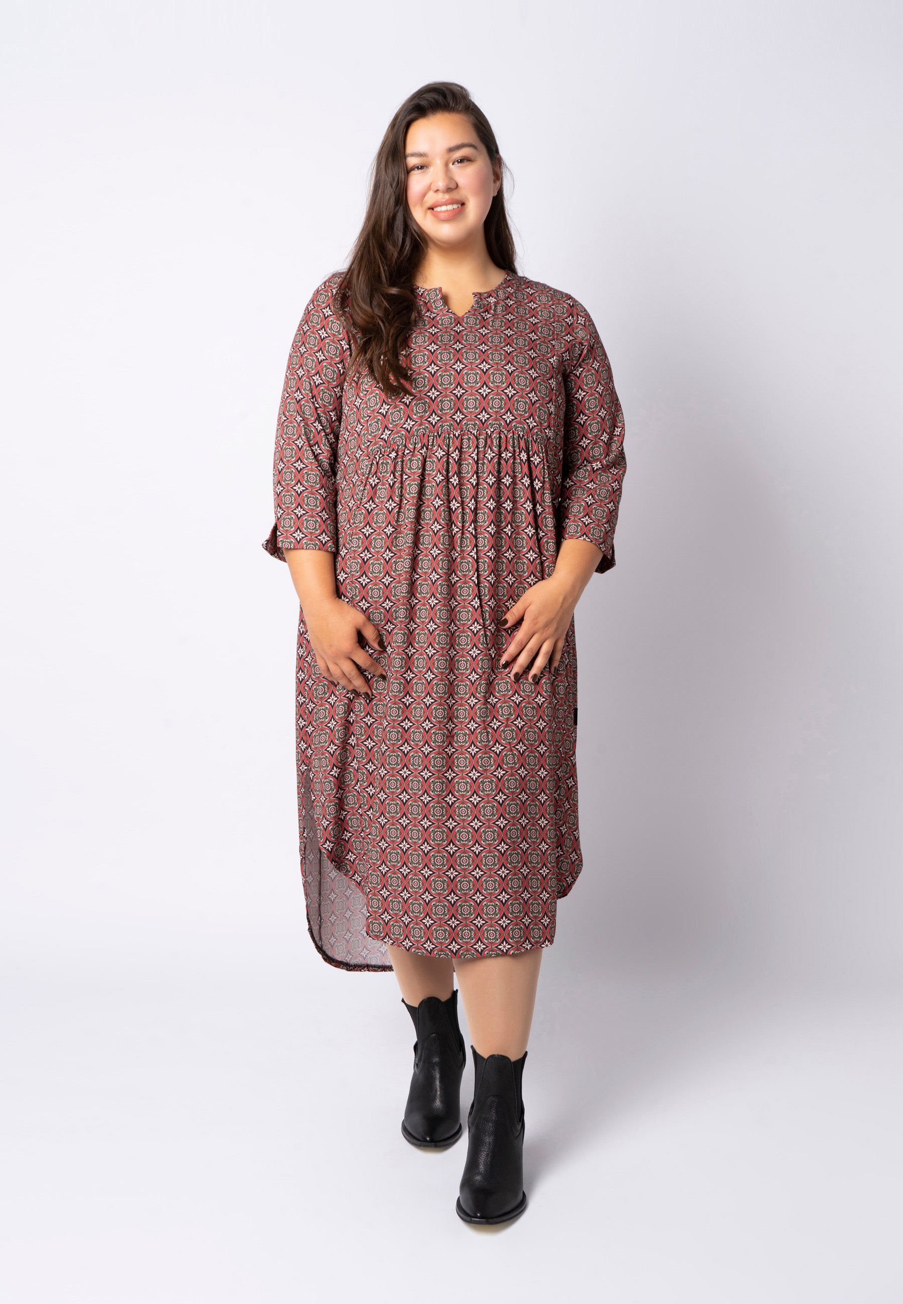 Pont Neuf PNCarine Kjoler 354 Warm Red