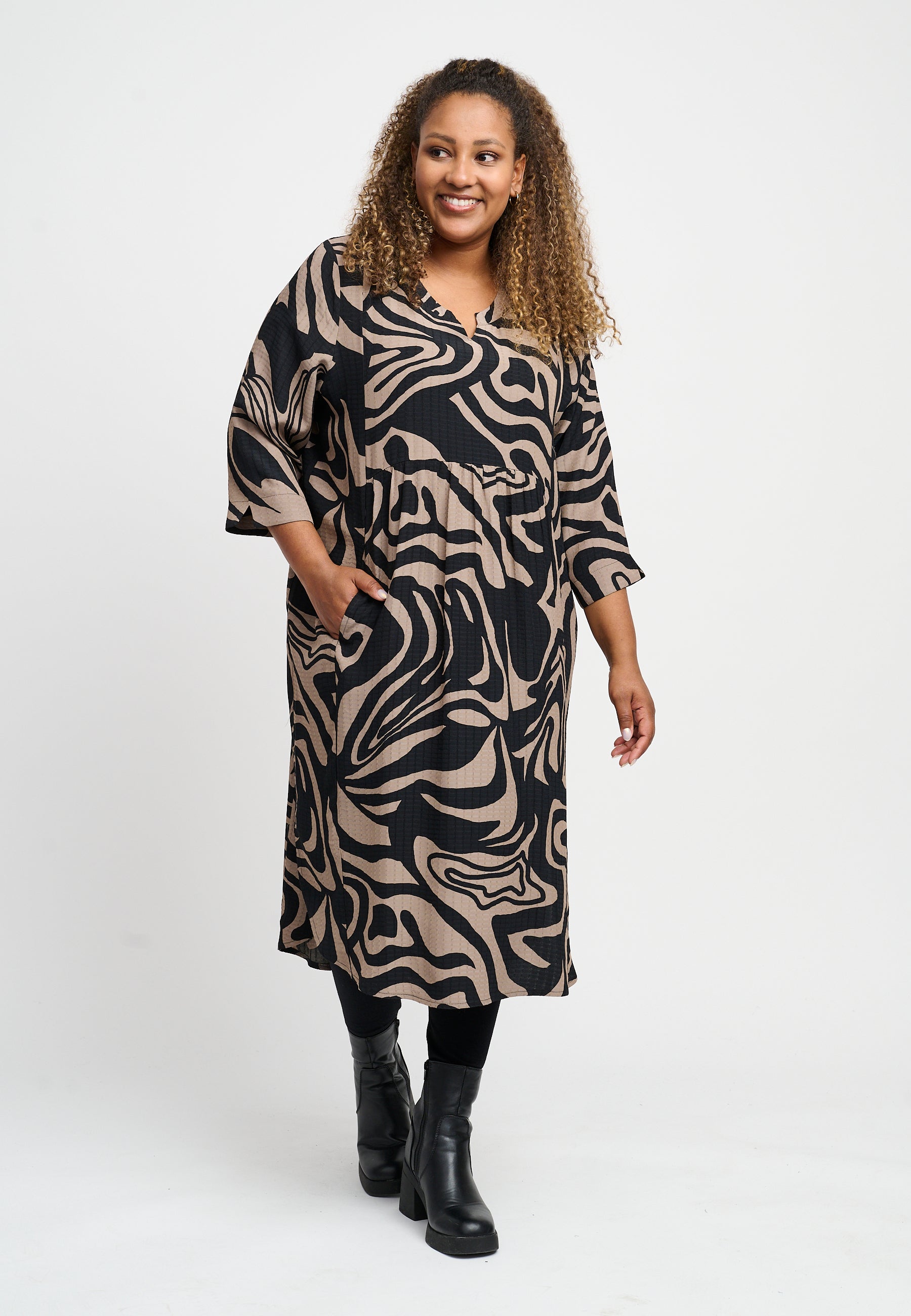 Pont Neuf PNCarine Kjoler 4701 Taupe