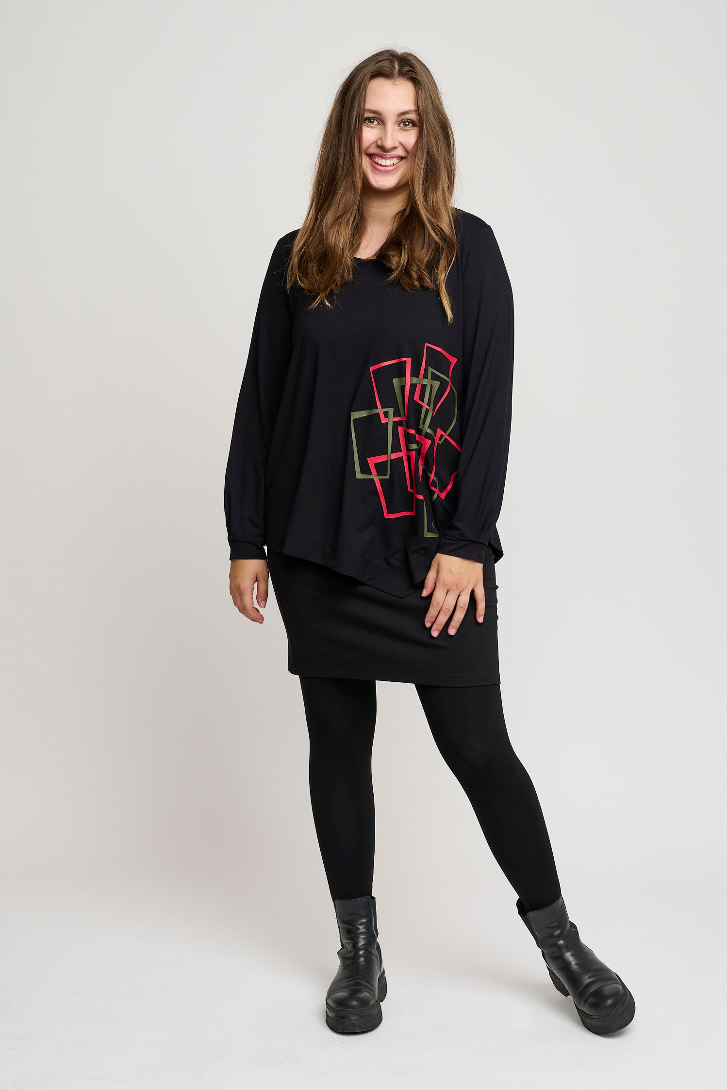 Pont Neuf PNCat-Mie Bluser 354 Warm Red