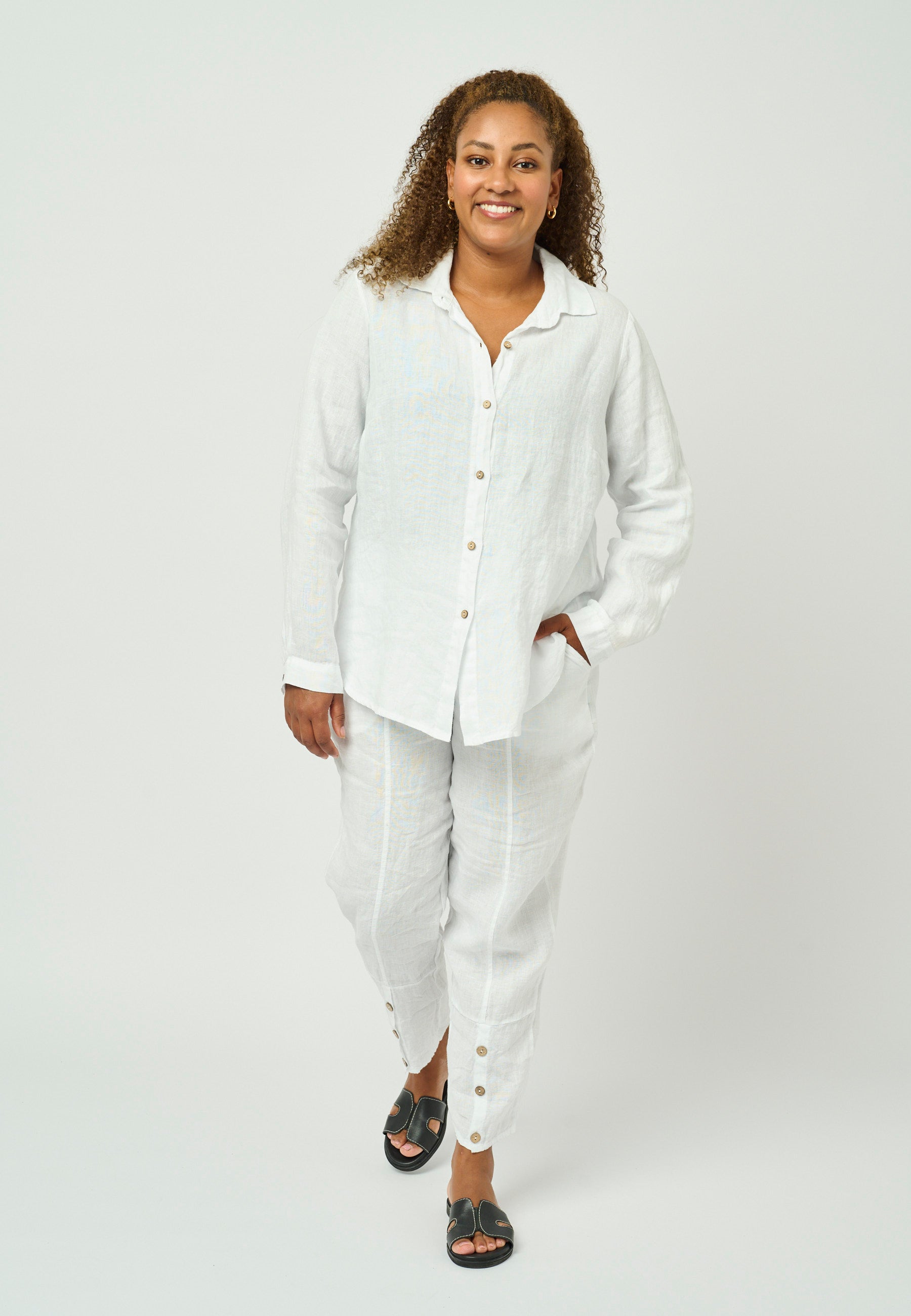 Pont Neuf PNCate Skjortebluser 101 White