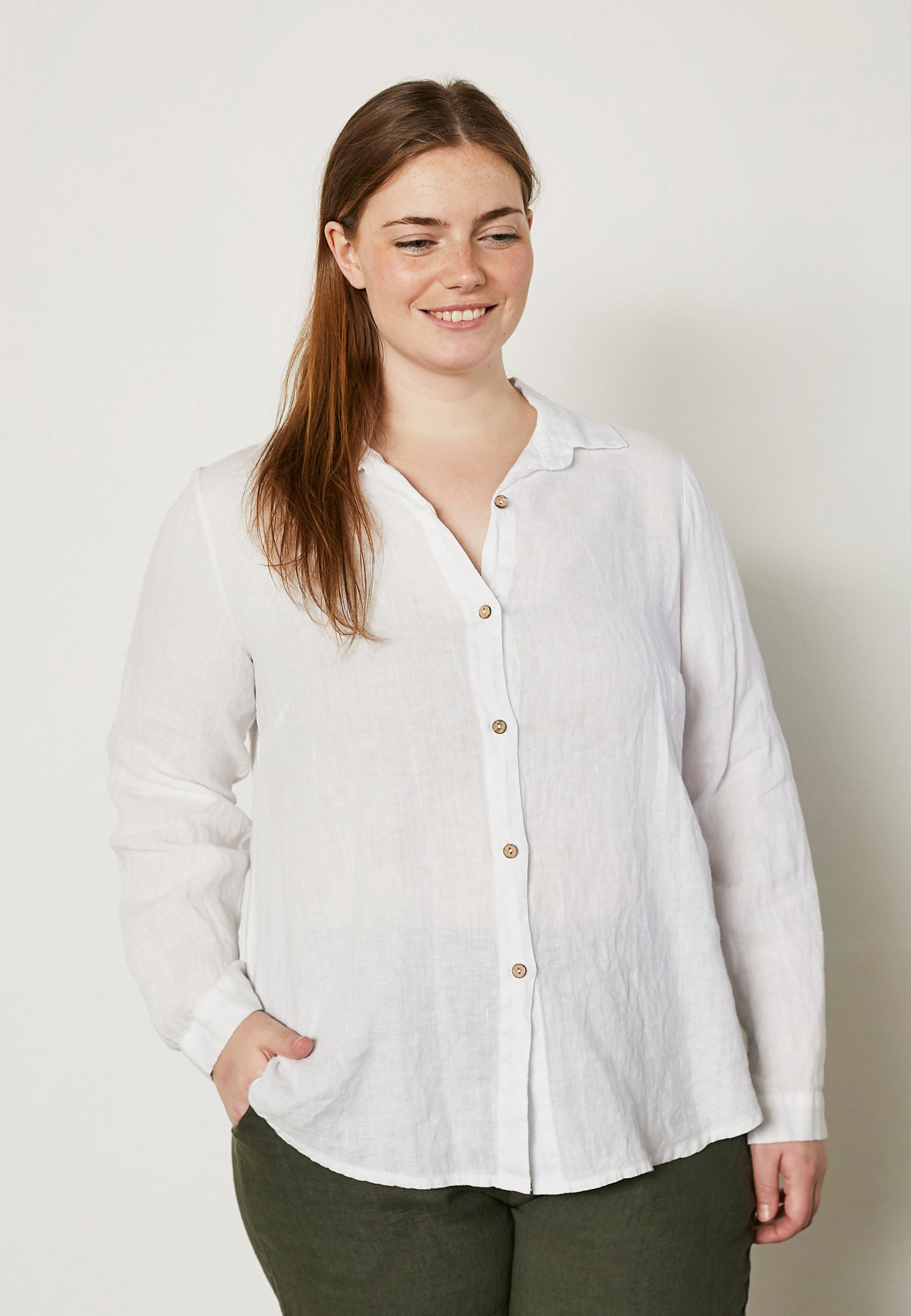 Pont Neuf PNCate Skjortebluser 101 White