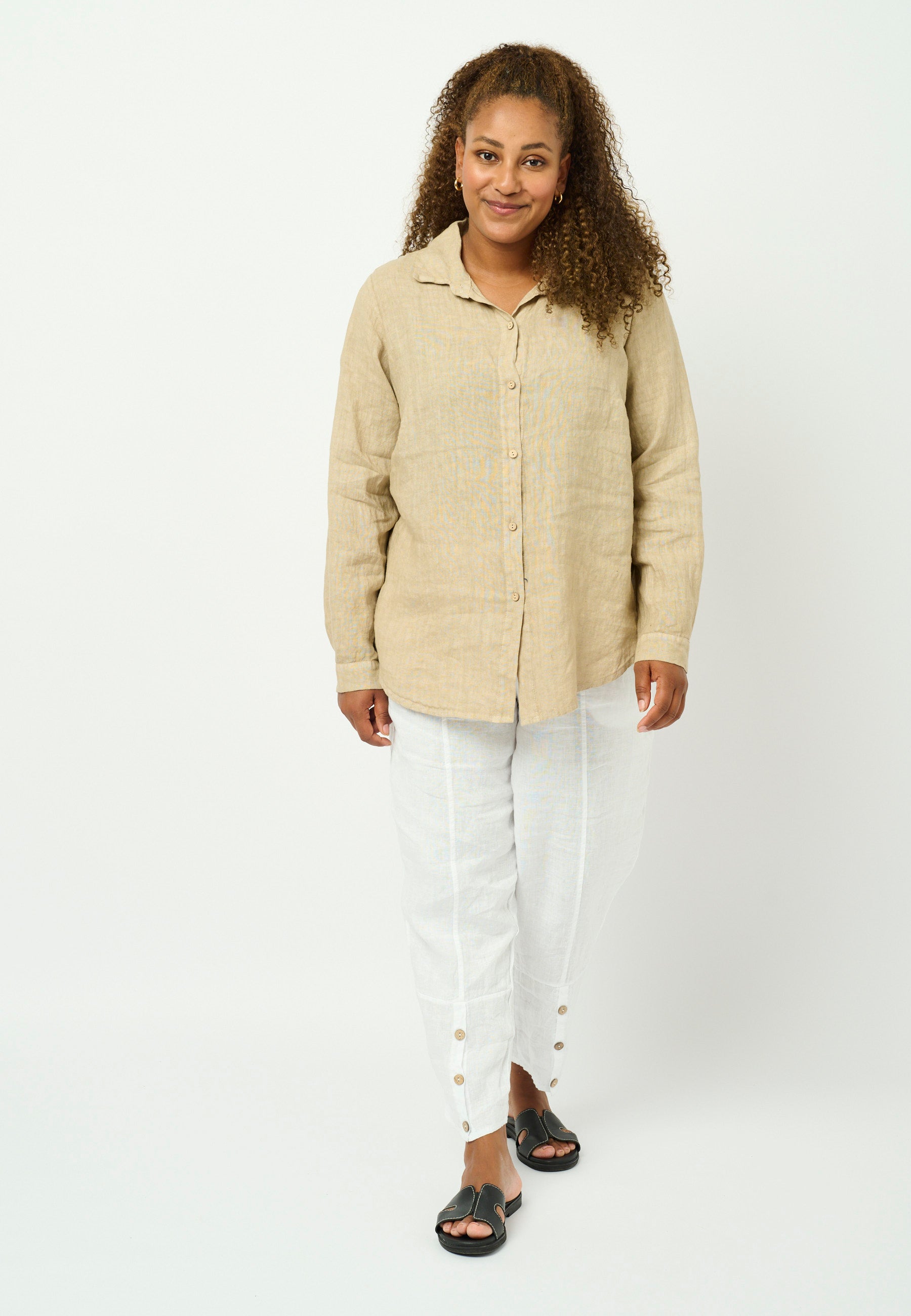 Pont Neuf PNCate Skjortebluser 1111 Cashmere