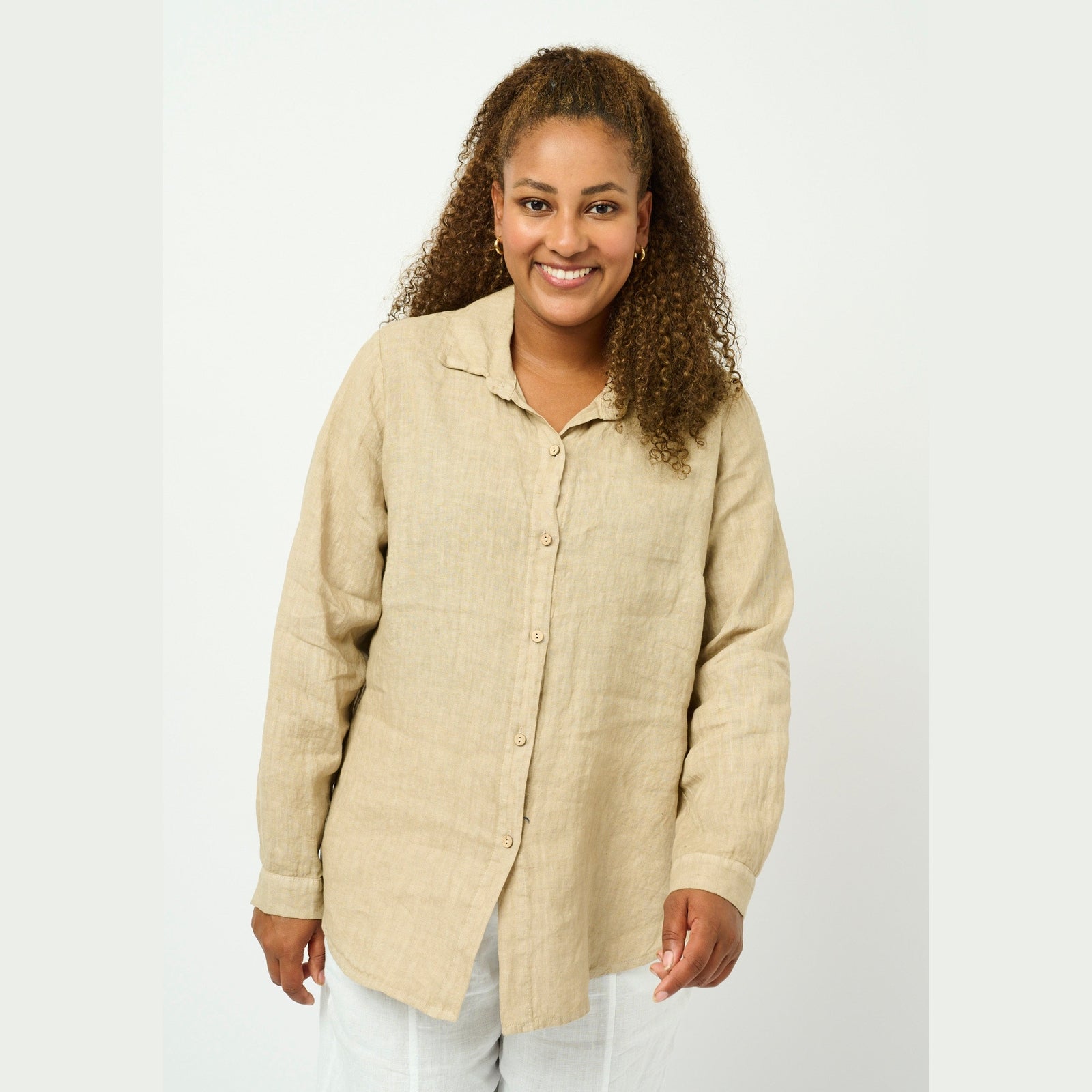 Pont Neuf PNCate Skjortebluser 1111 Cashmere