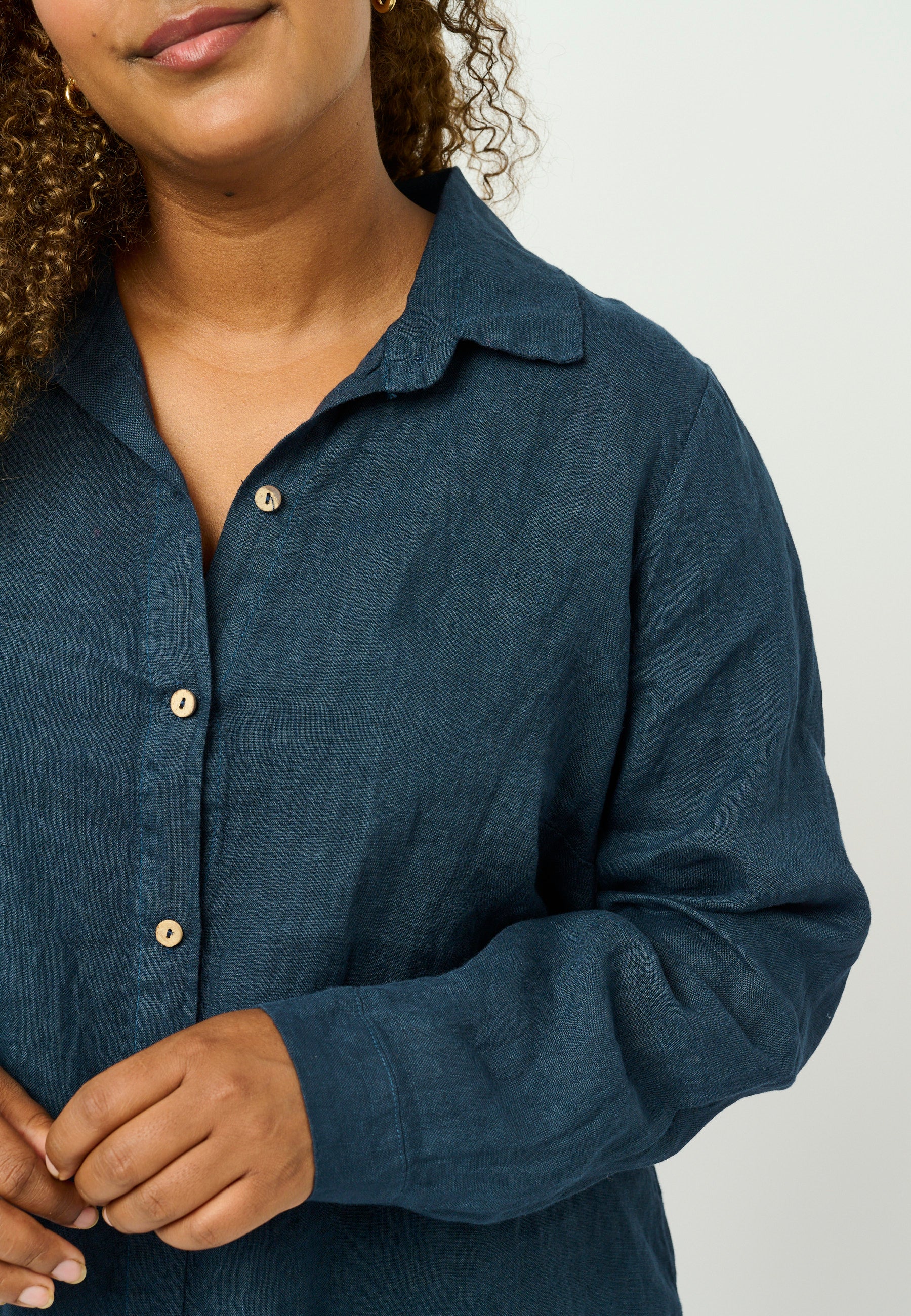 Pont Neuf PNCate Skjortebluser 5999 NAVY BLUE