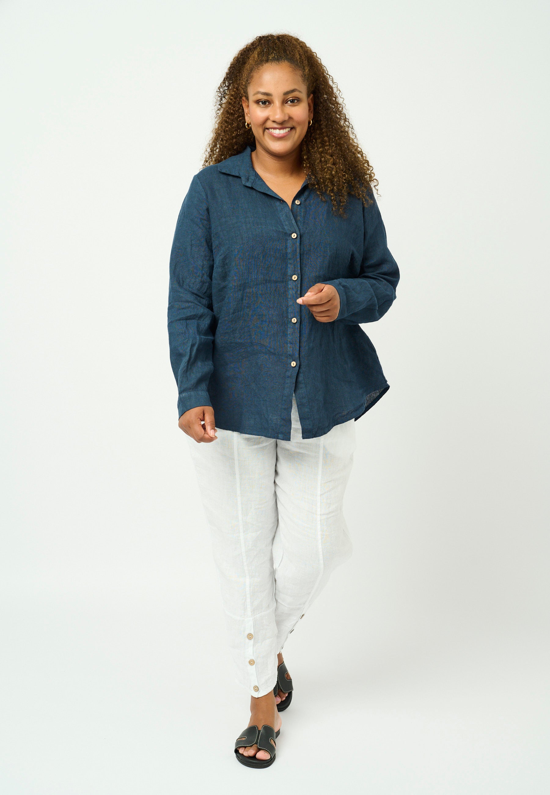 Pont Neuf PNCate Skjortebluser 5999 NAVY BLUE