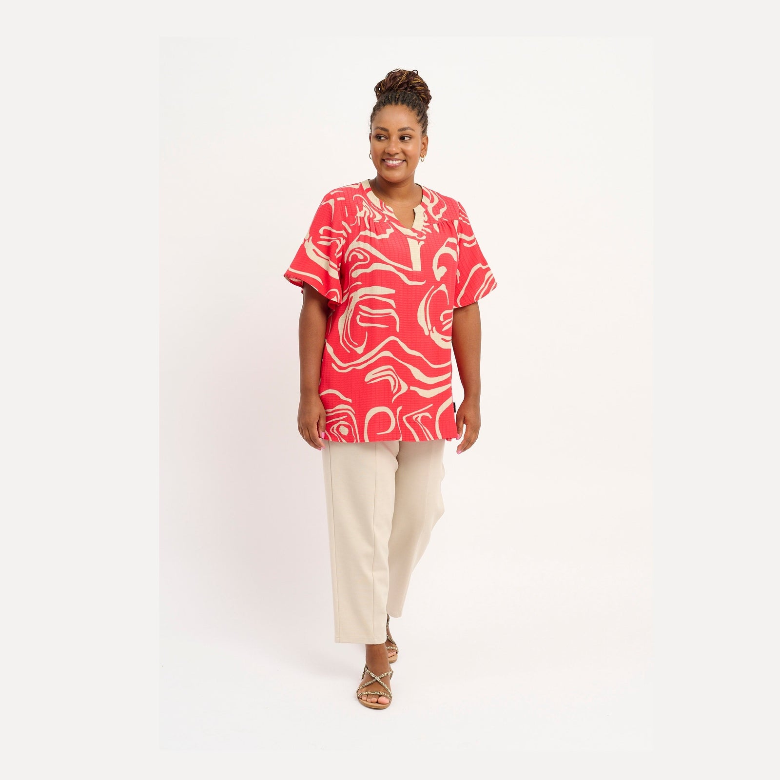 Pont Neuf PNCatleen Bluser 2700 Tomato