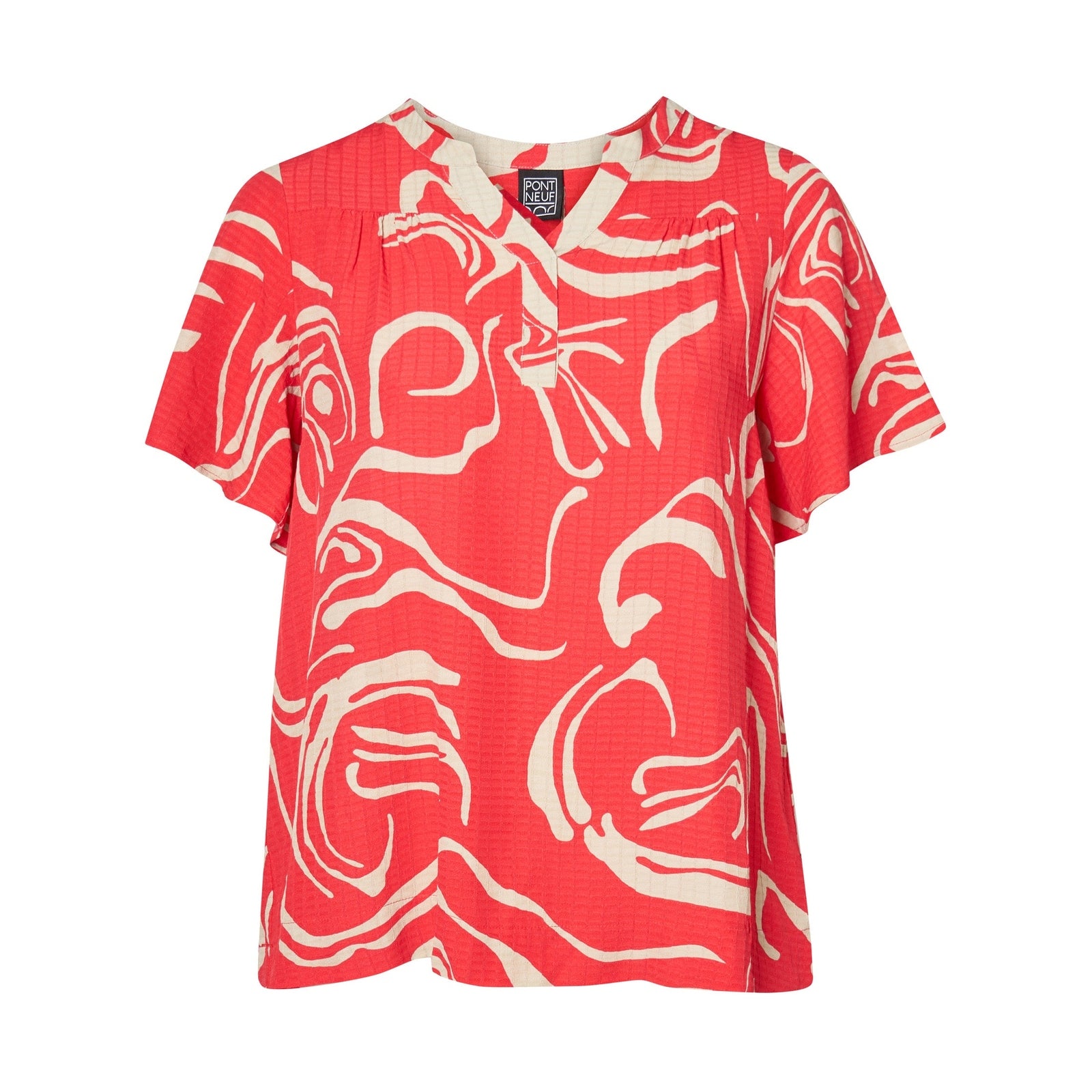 Pont Neuf PNCatleen Bluser 2700 Tomato