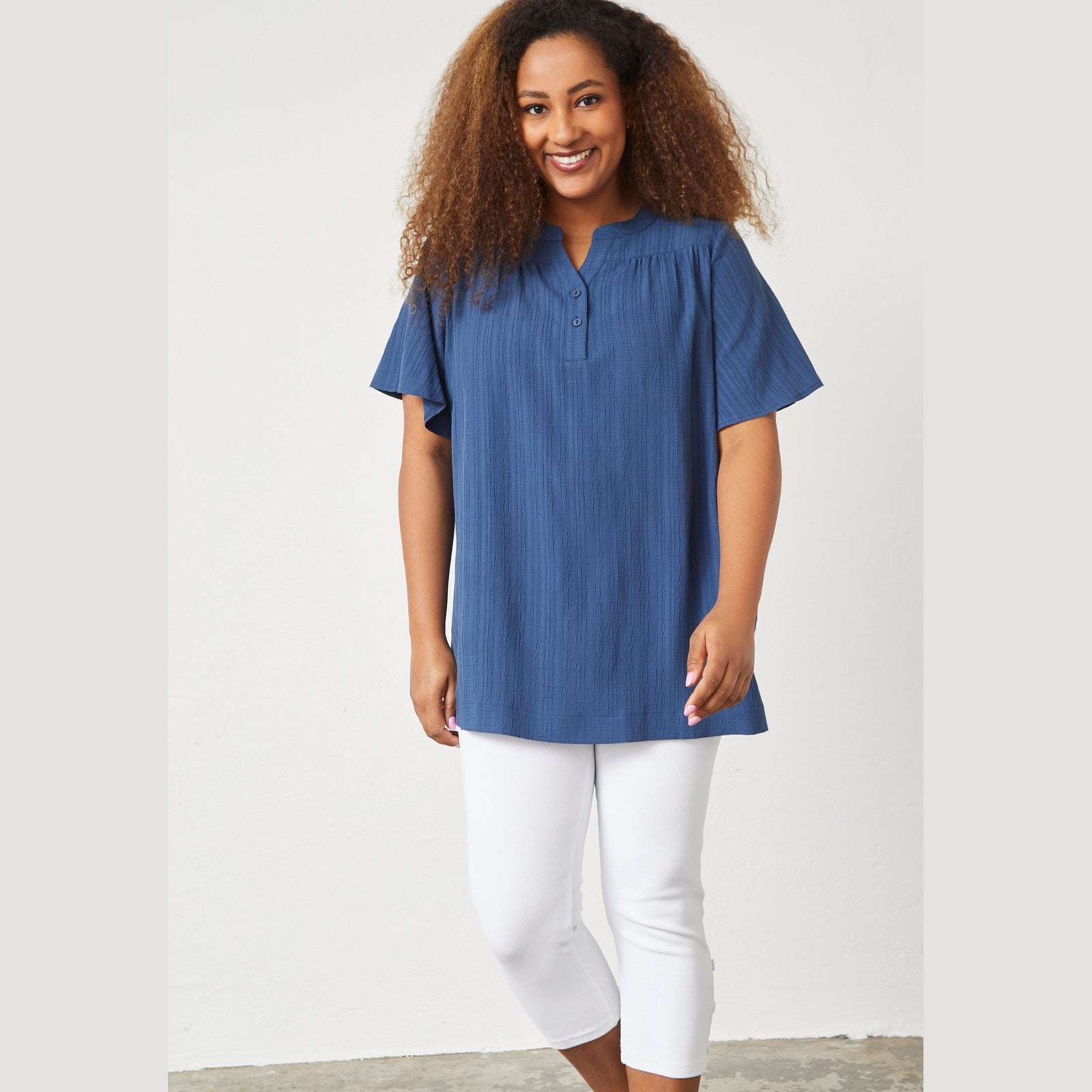 Pont Neuf PNCatleen Bluser 5900 Dusty Navy