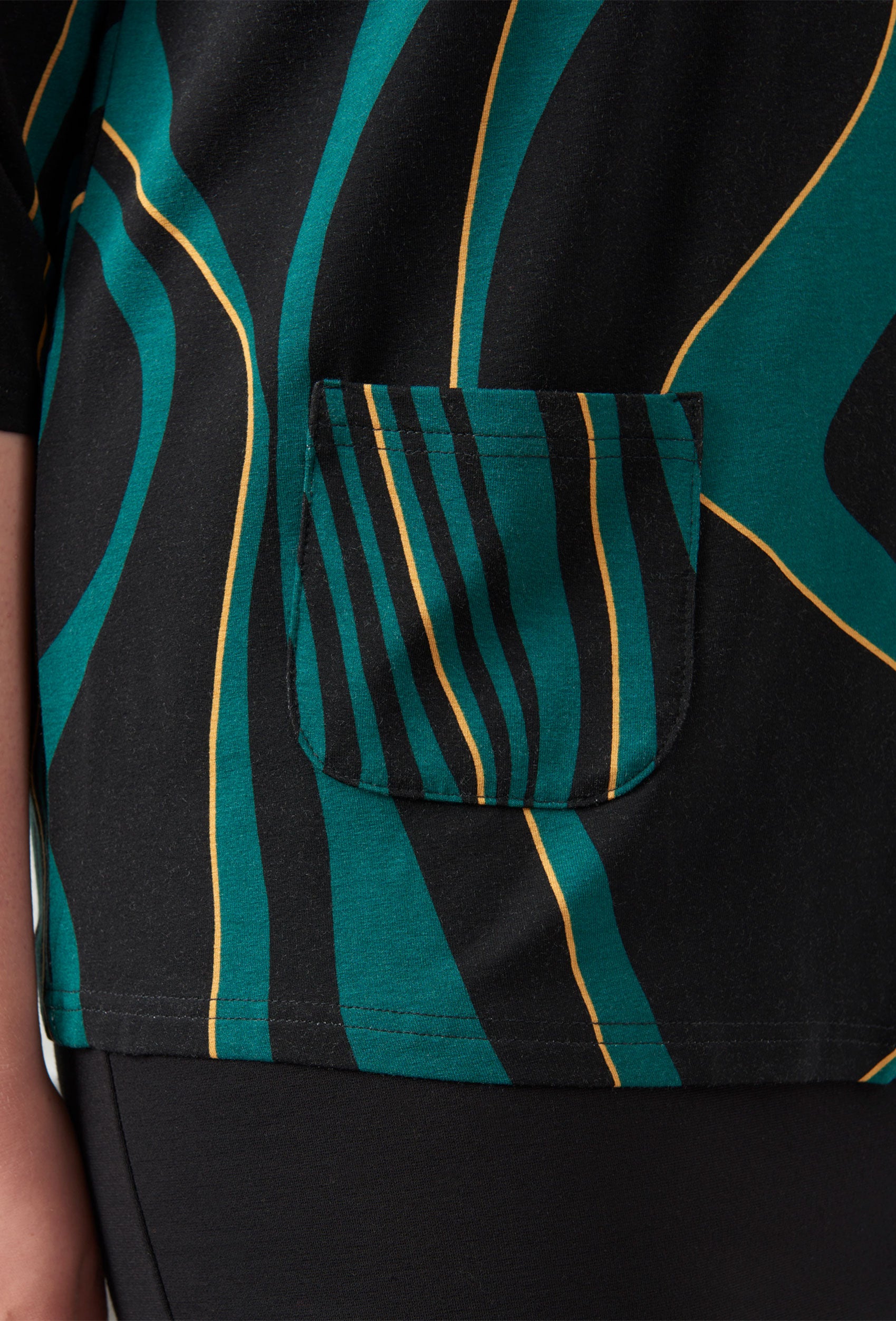 Pont Neuf PNCeleste Bluser 572 Dark Petrol