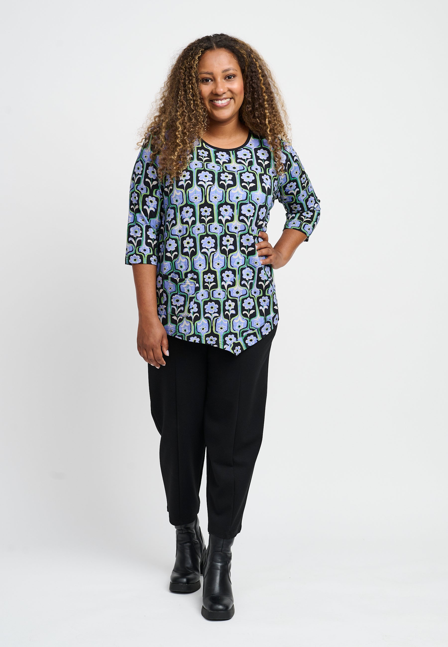 Pont Neuf PNCeleste Bluser 3500 GREEN