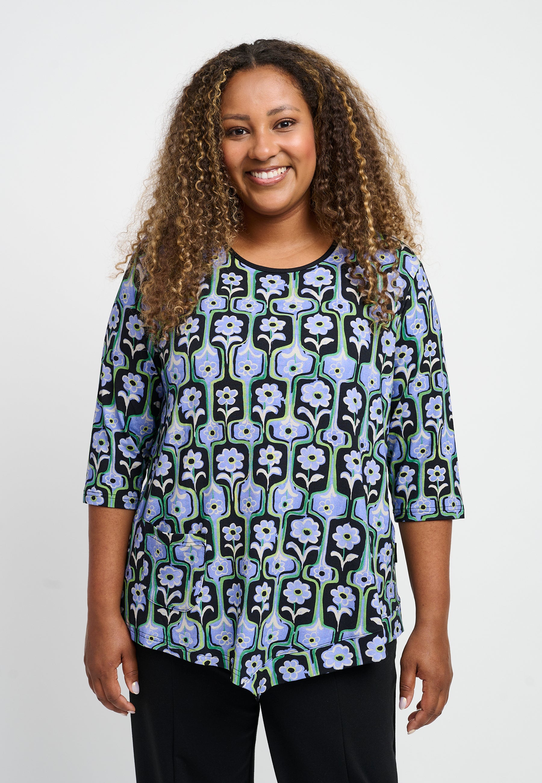 Pont Neuf PNCeleste Bluser 3500 GREEN