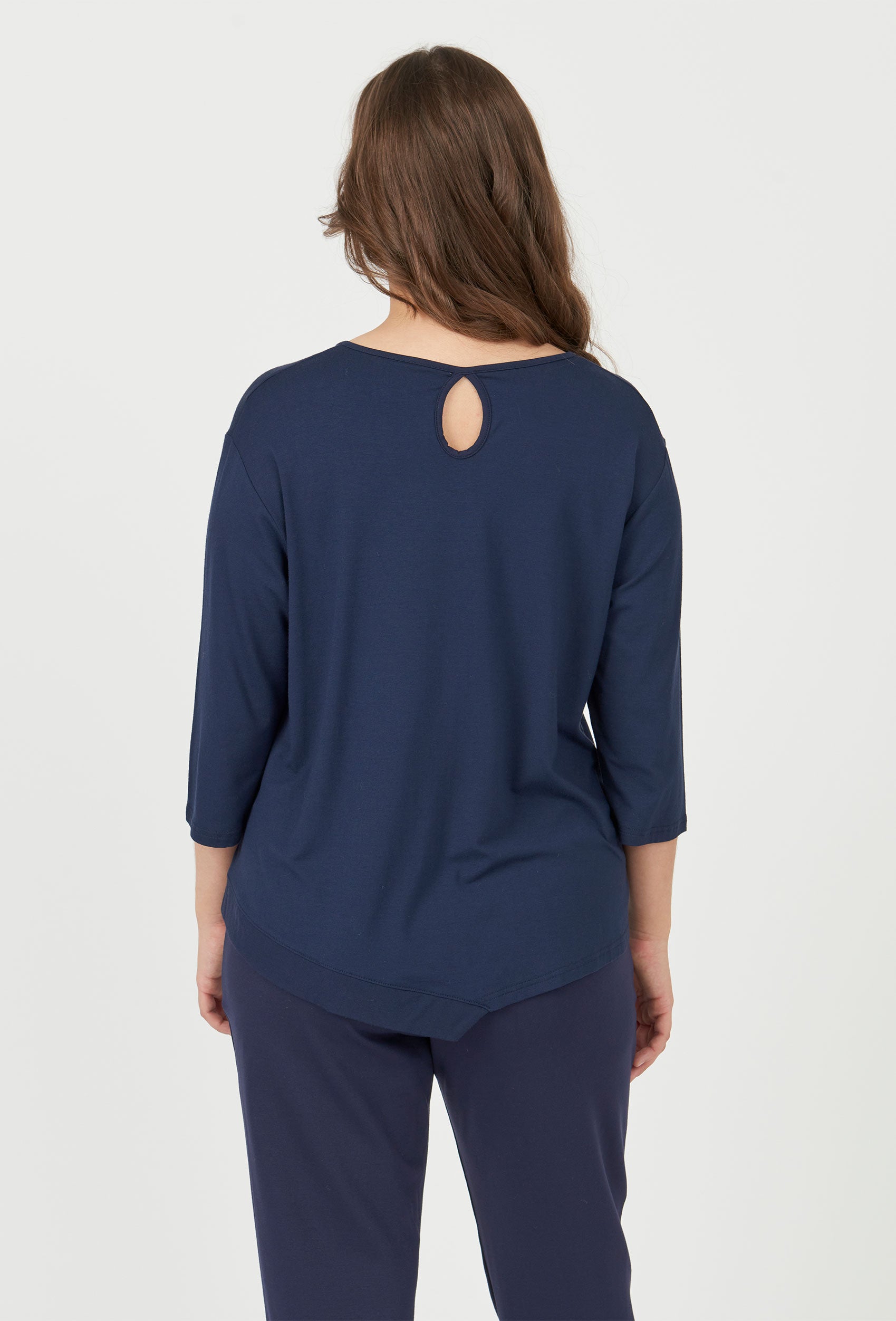 Pont Neuf PNCeleste Bluser 520 Navy