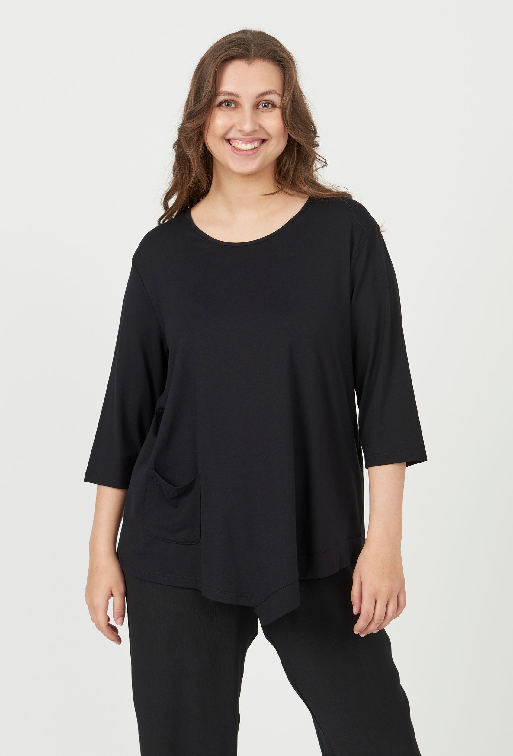 Pont Neuf PNCeleste Bluser 999 Black