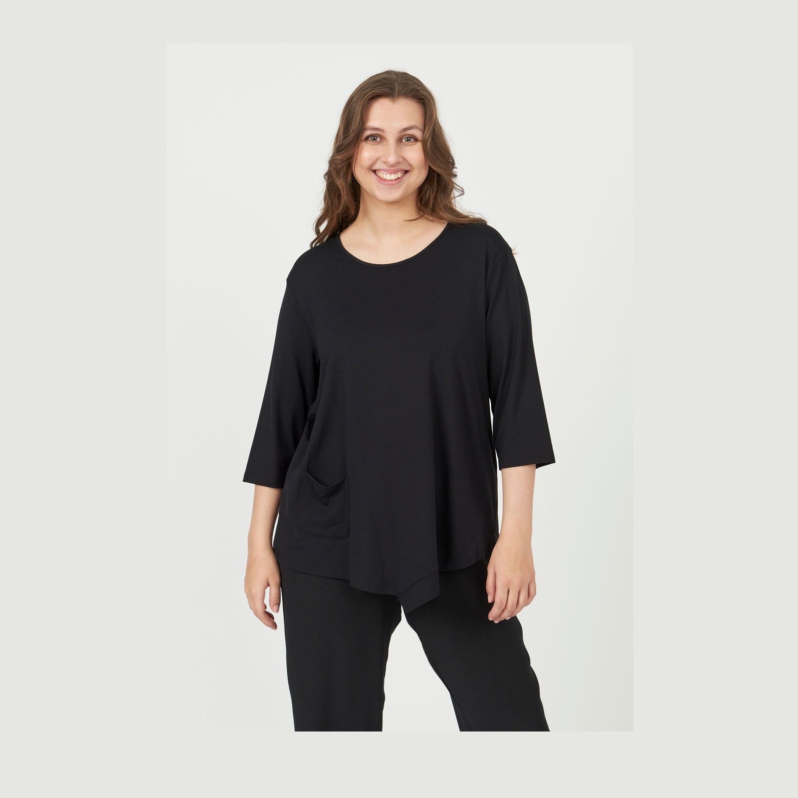 Pont Neuf PNCeleste Bluser 999 Black