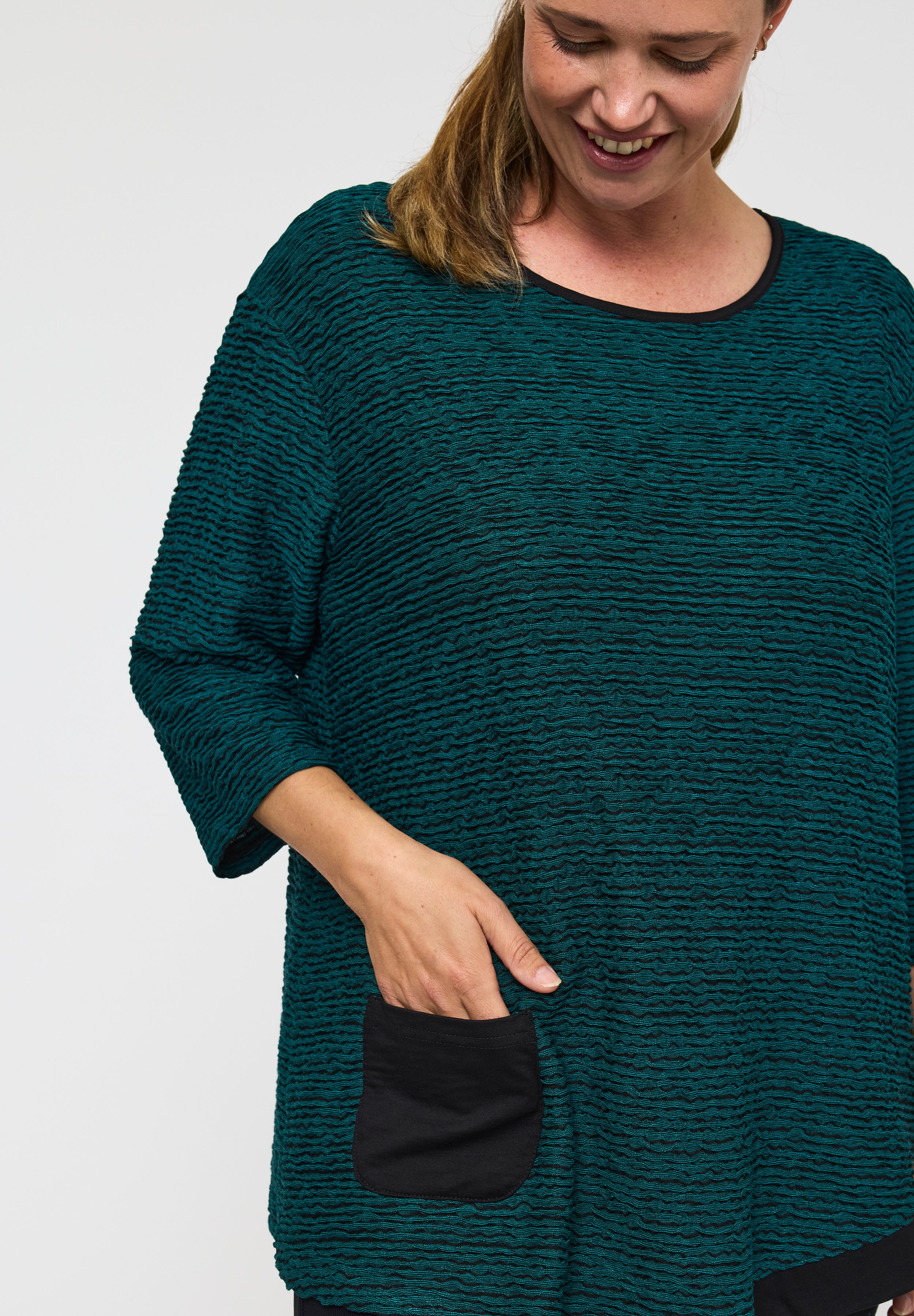 Pont Neuf PNCeleste Tunikaer 5052 Petrol Blue