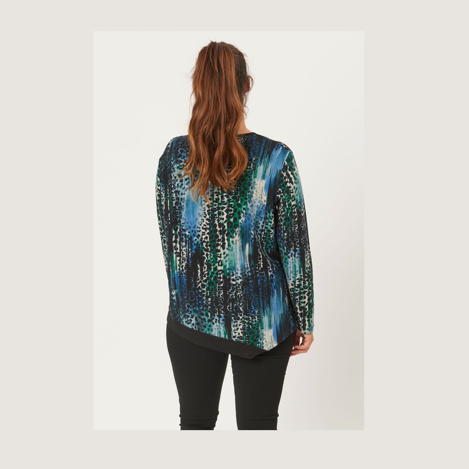 Pont Neuf PNCeleste Mie Bluser 621 Pine Green