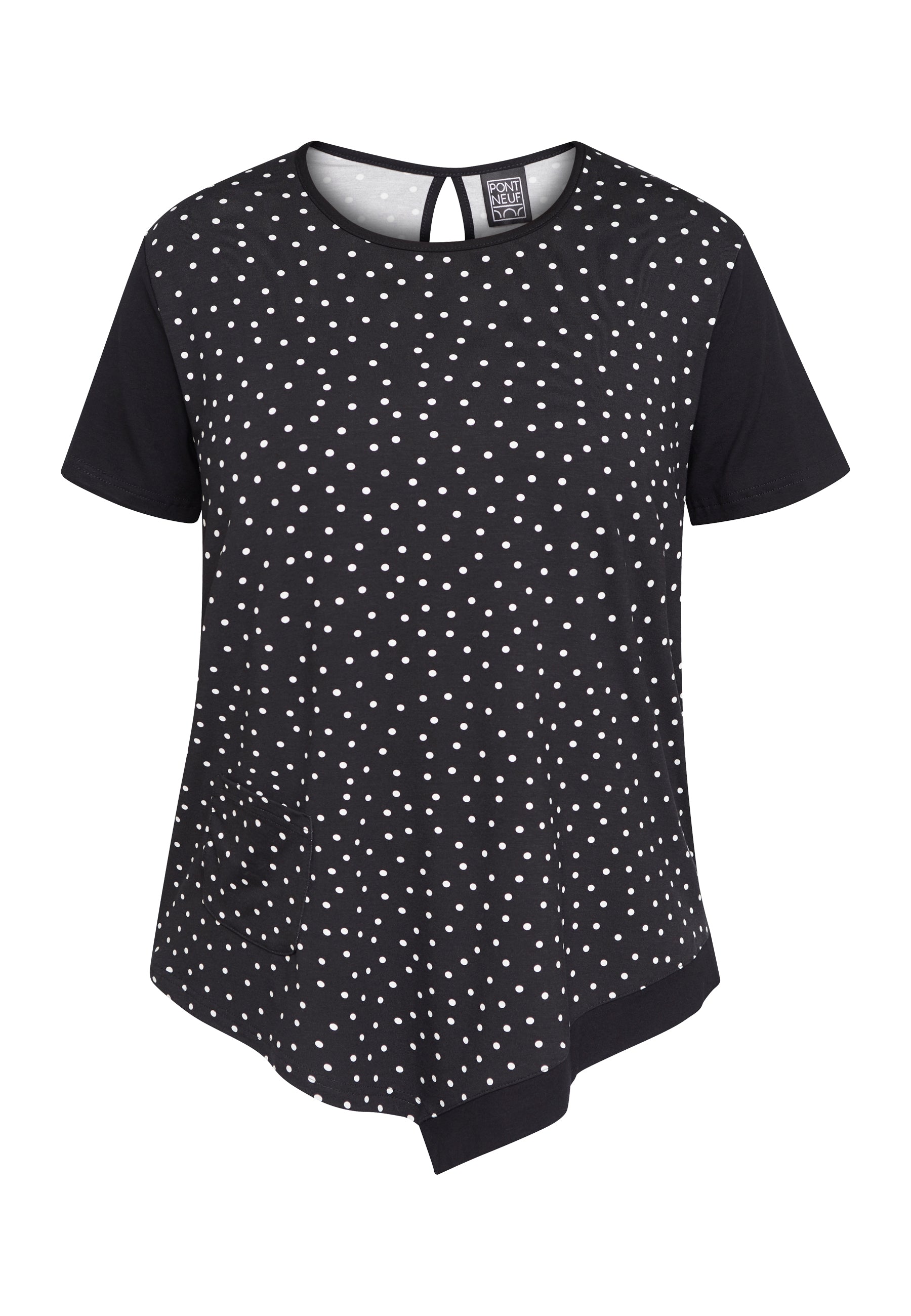 Pont Neuf PNCeleste Sia T-Shirt 9999 BLACK