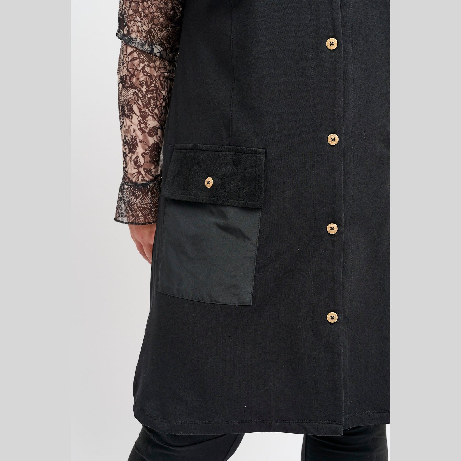 Pont Neuf PNChen Veste 9999 BLACK