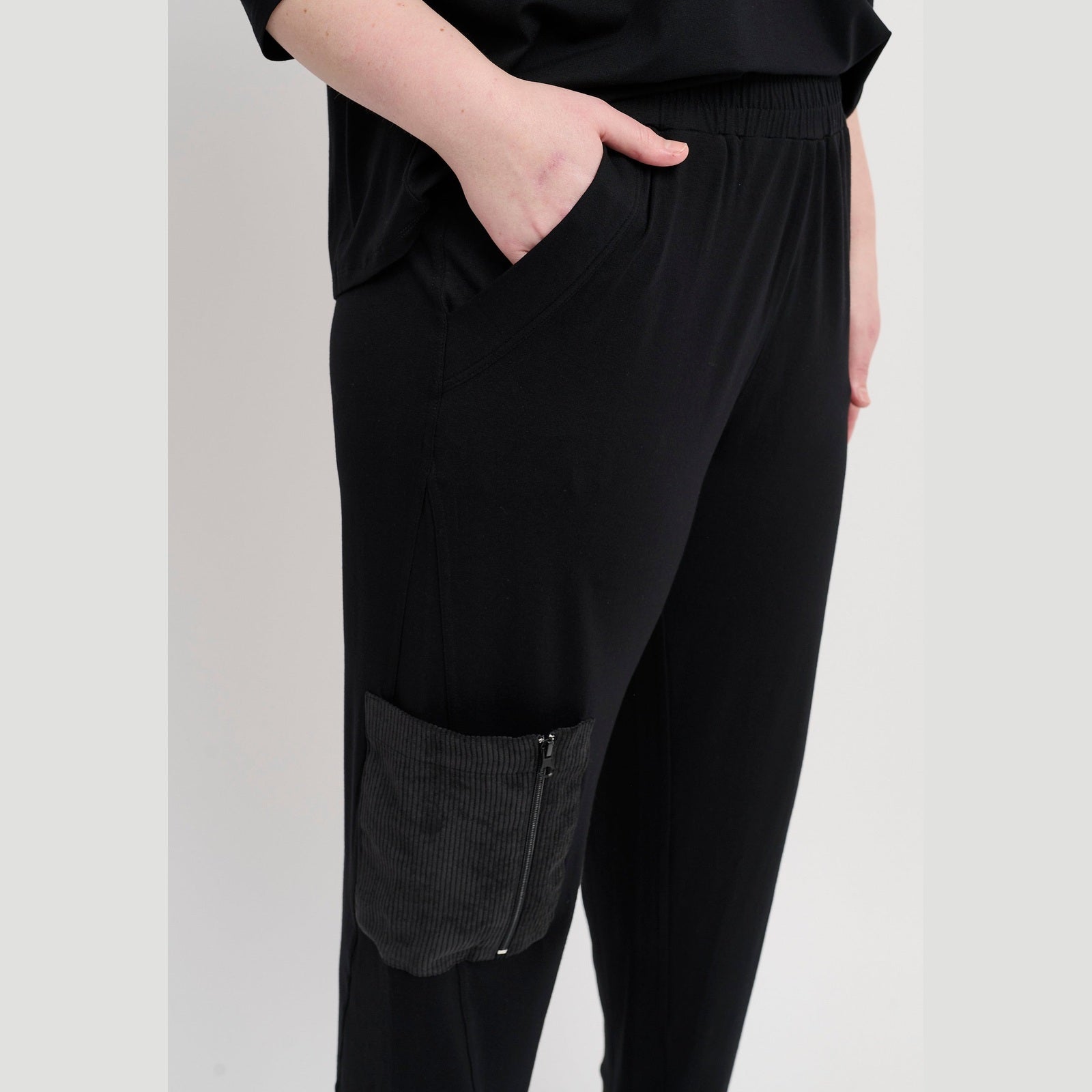 Pont Neuf PNChin Bukser 9999 BLACK