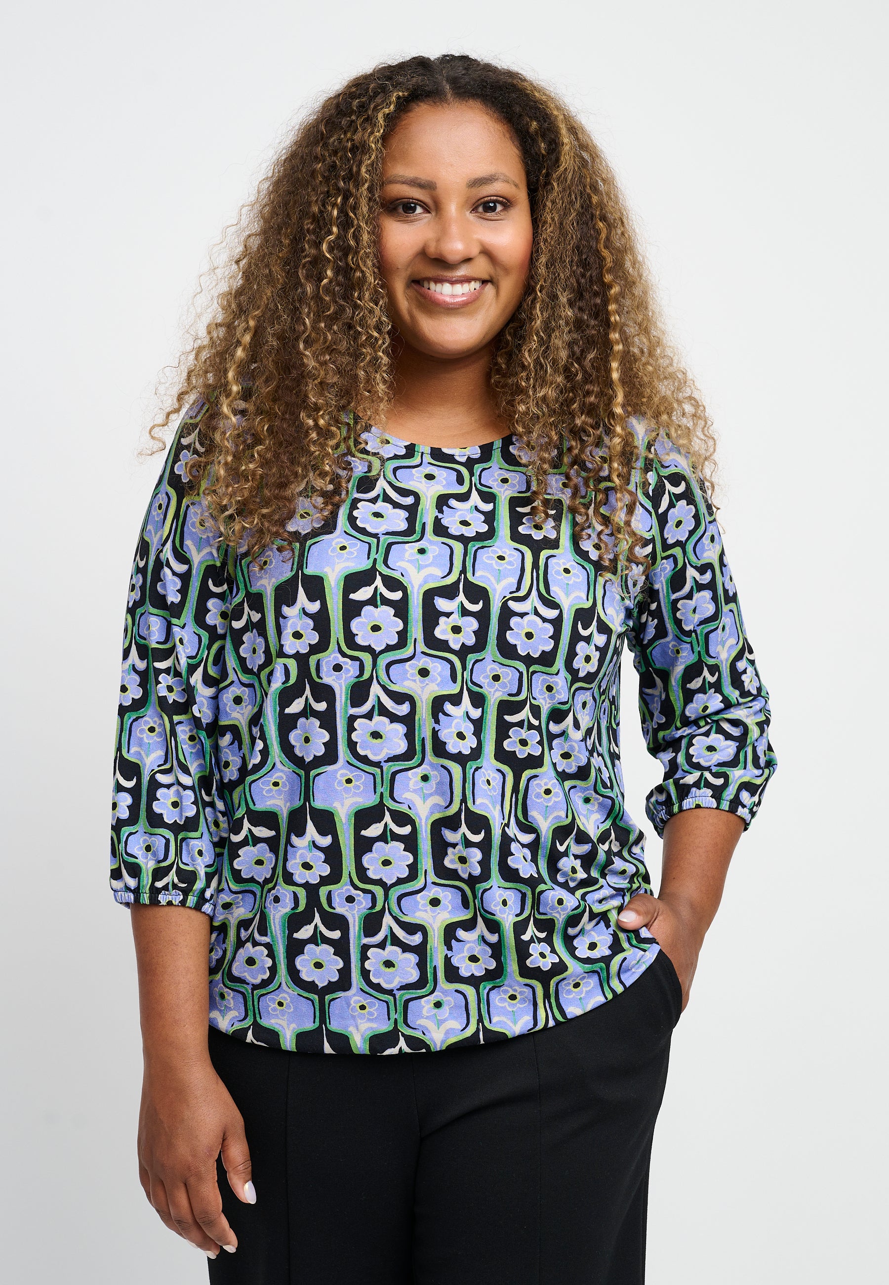 Pont Neuf PNChrista Bluser 3500 GREEN