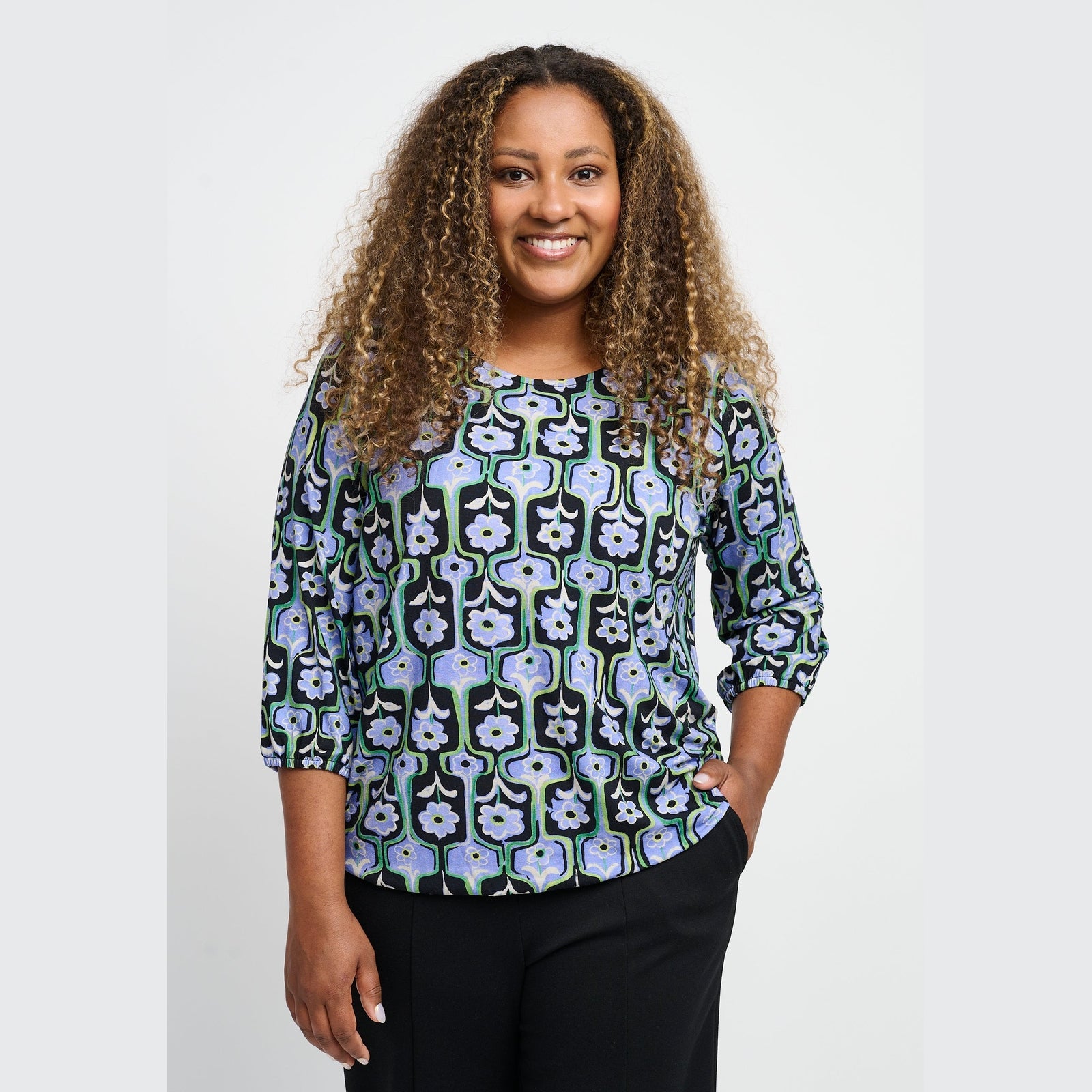 Pont Neuf PNChrista Bluser 3500 GREEN