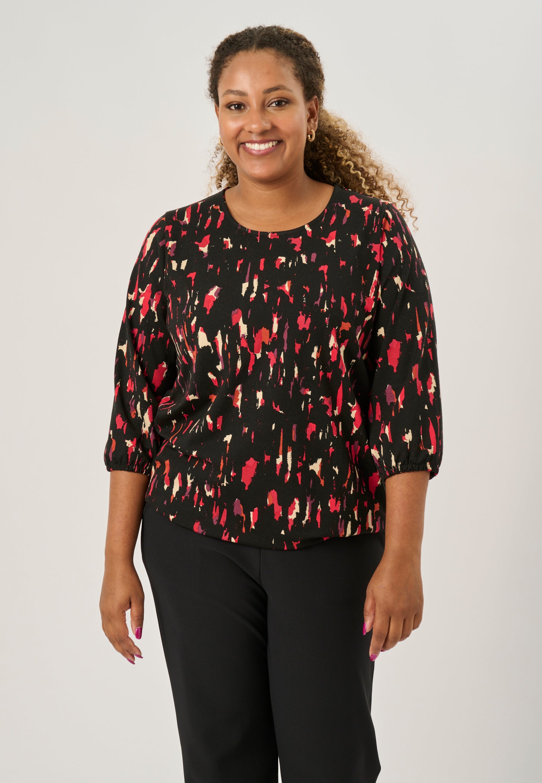 Pont Neuf PNChrista Bluser 2354 Warm Red