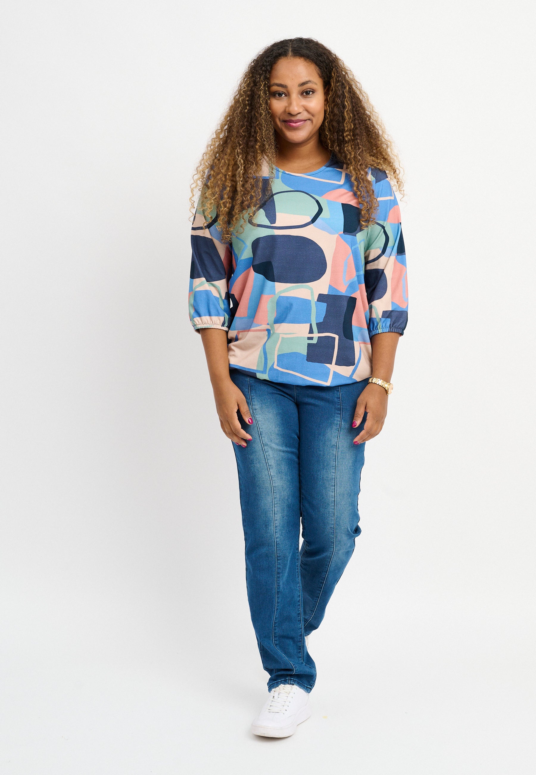 Pont Neuf PNChrista Bluser 5501 DENIM BLUE