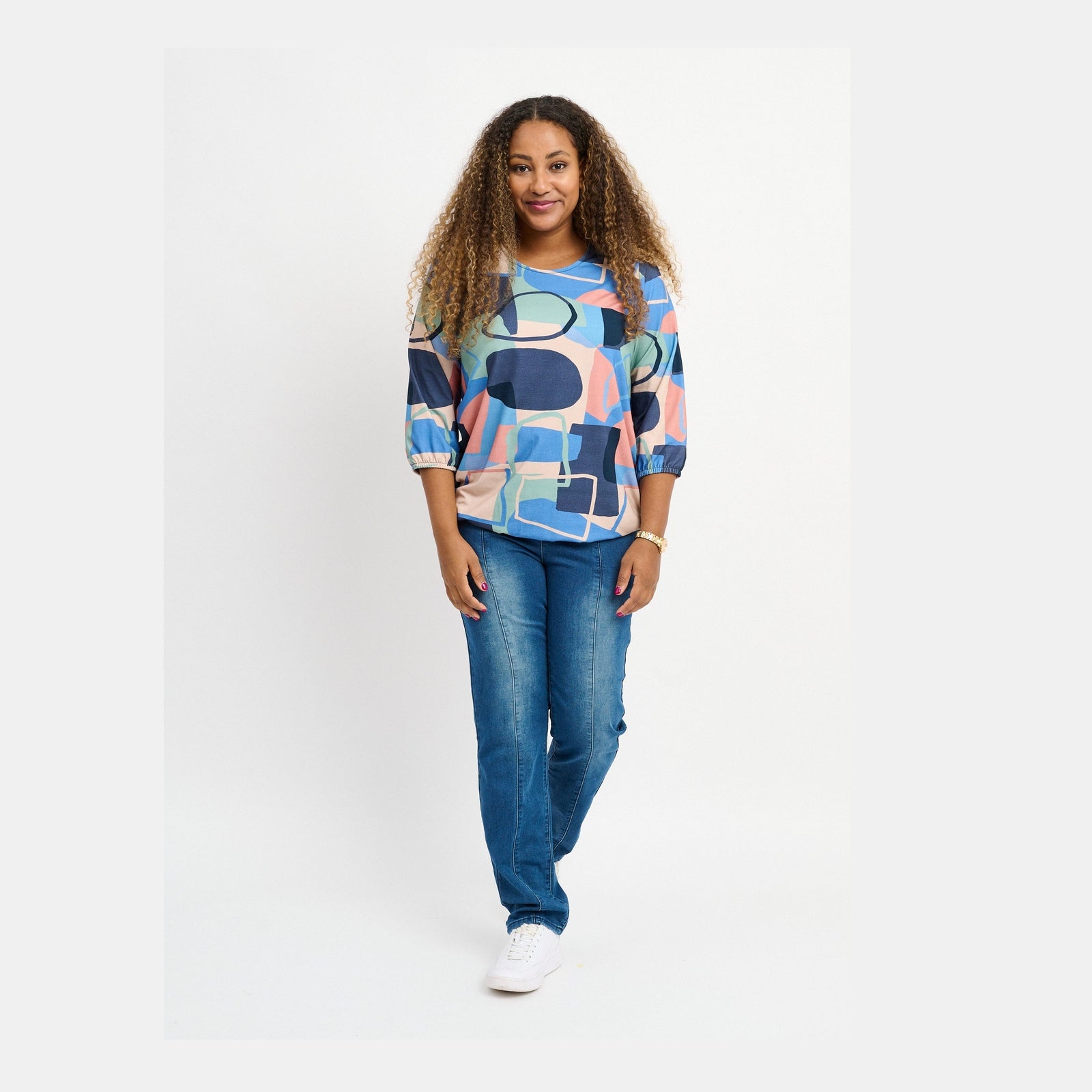 Pont Neuf PNChrista Bluser 5501 DENIM BLUE