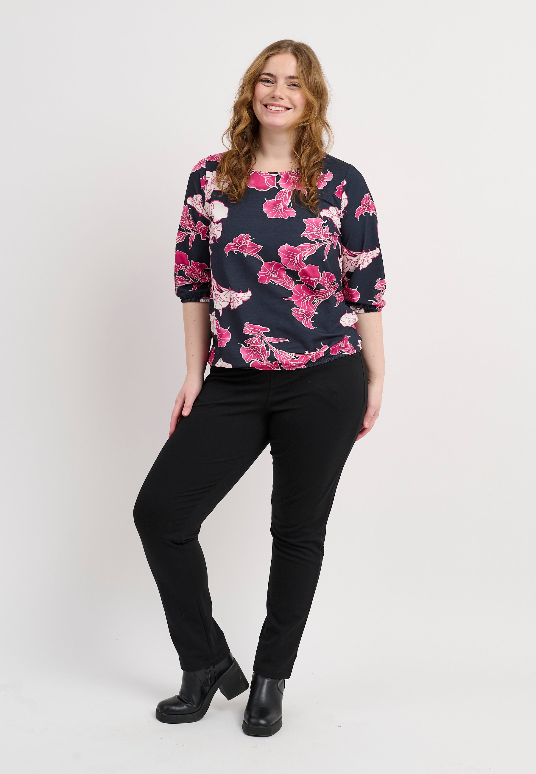 Pont Neuf PNChrista Bluser 304 Bright Pink