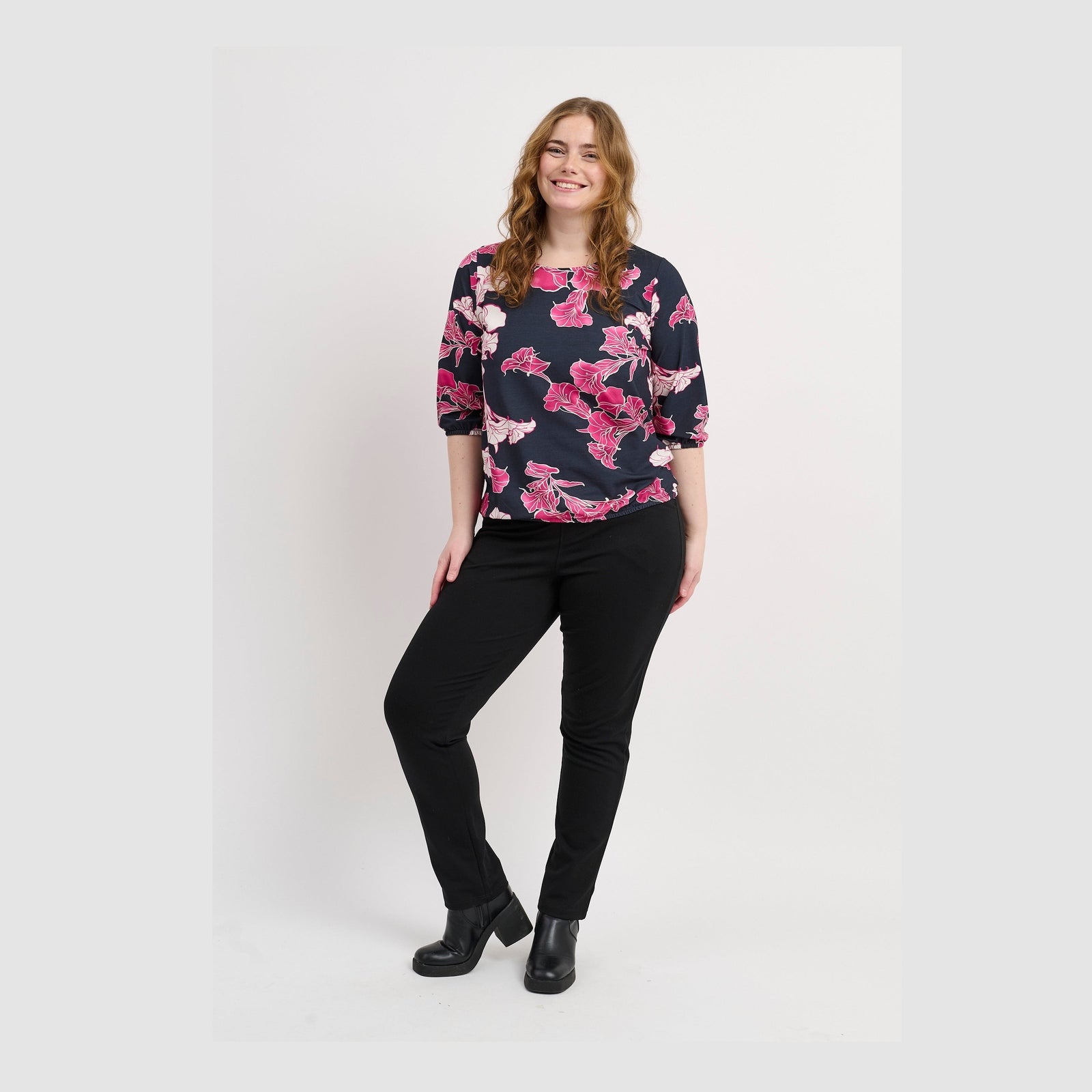 Pont Neuf PNChrista Bluser 304 Bright Pink