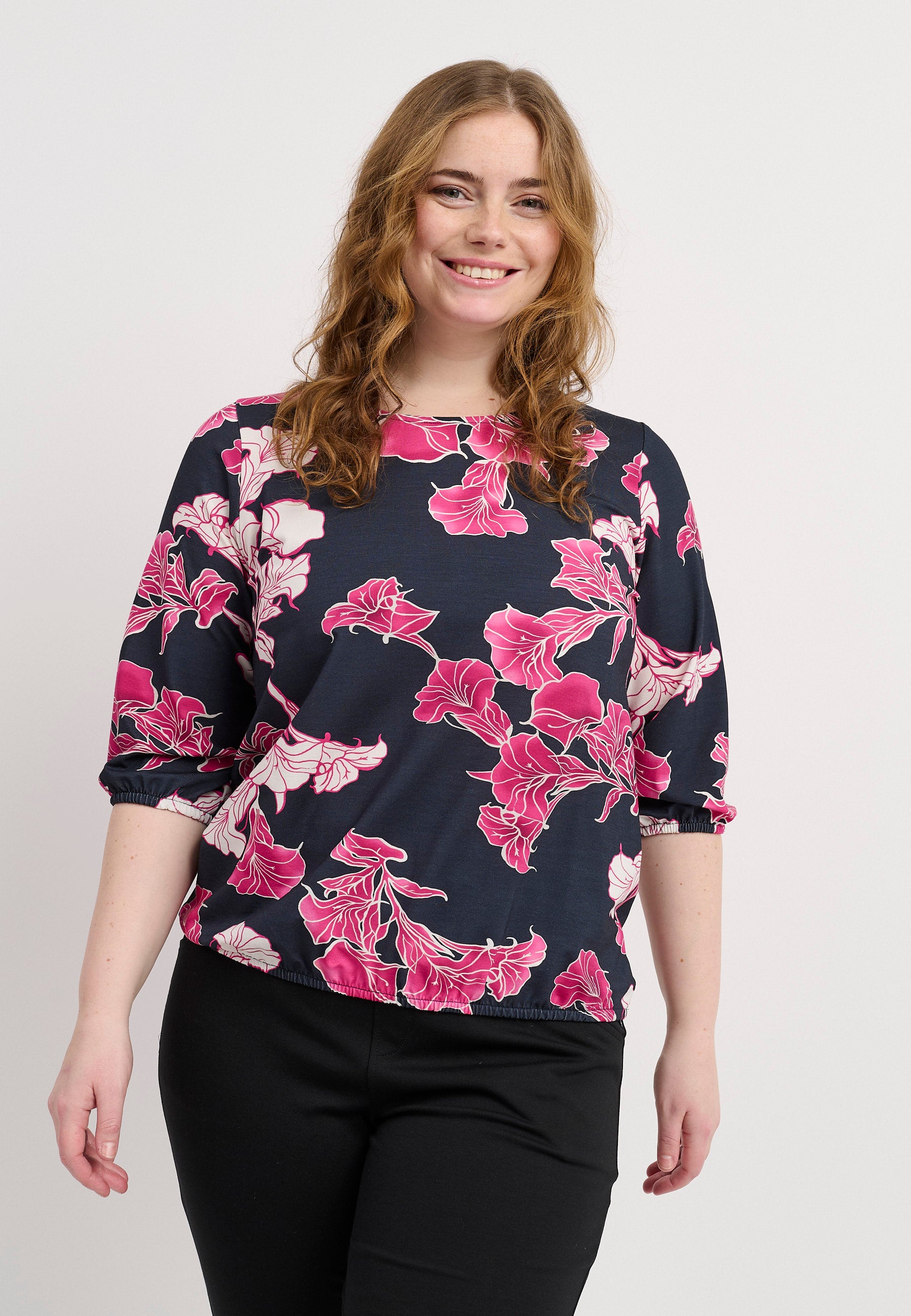 Pont Neuf PNChrista Bluser 304 Bright Pink