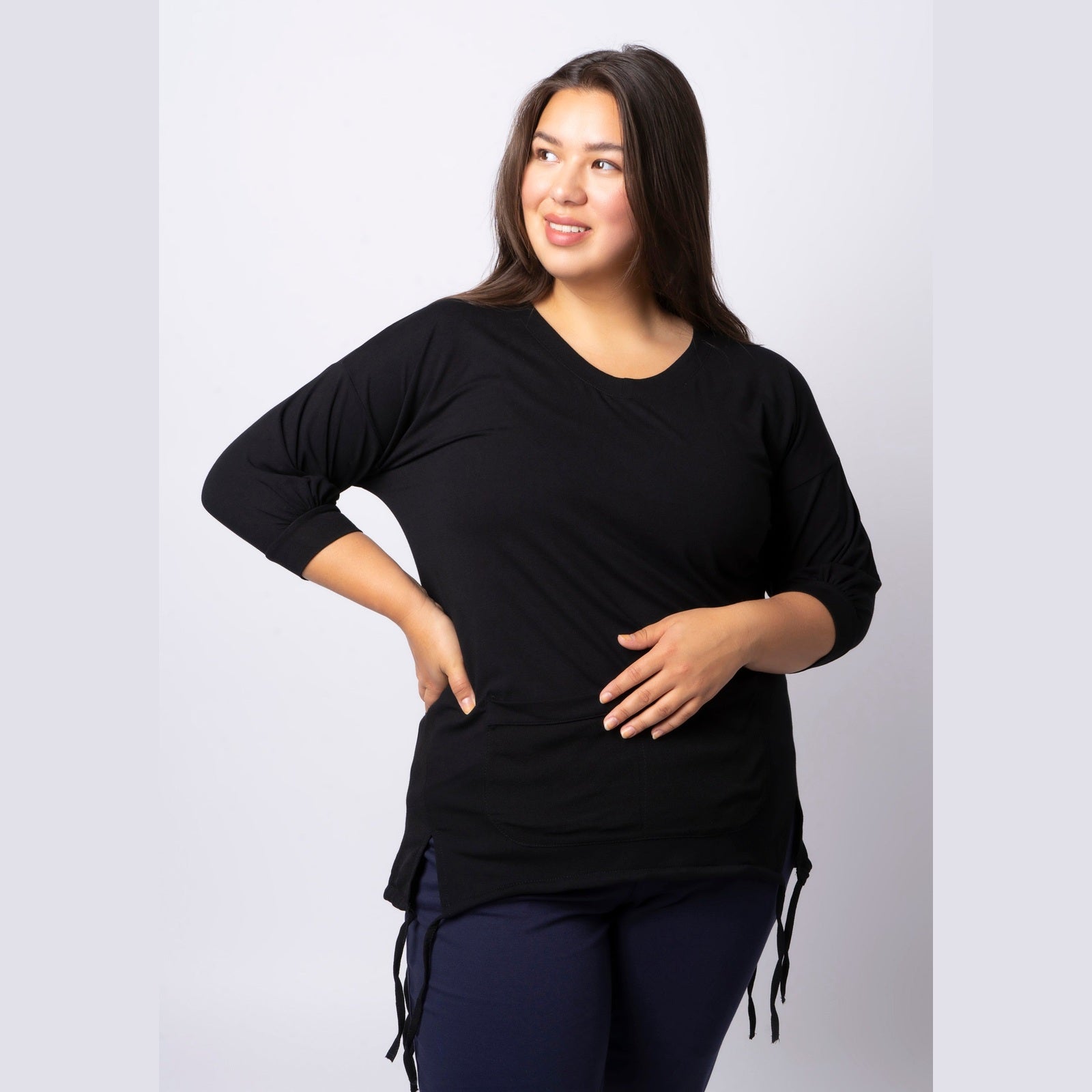 Pont Neuf PNCimi Bluser 999 Black
