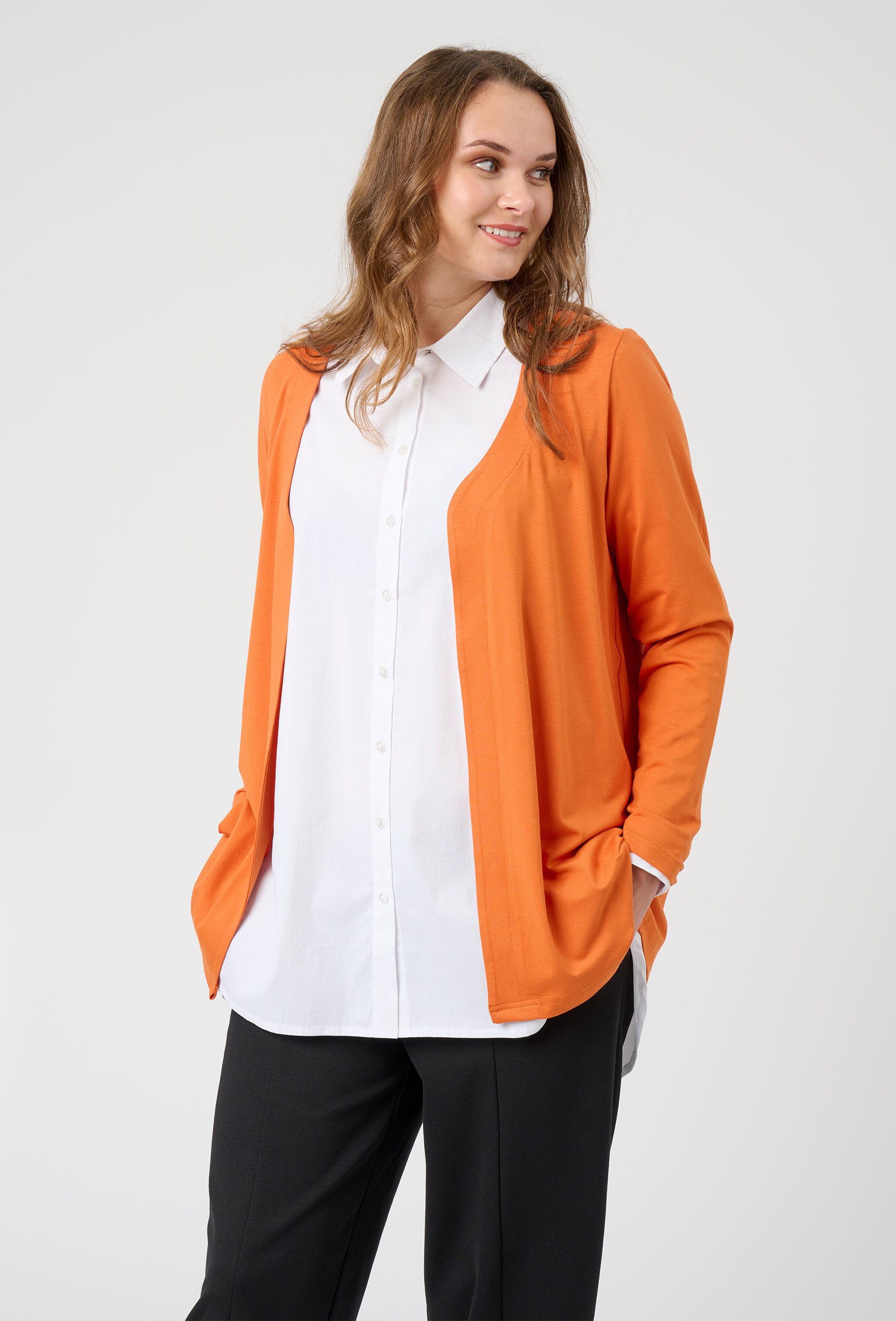 Pont Neuf PNClara Cardigan 299 Orange