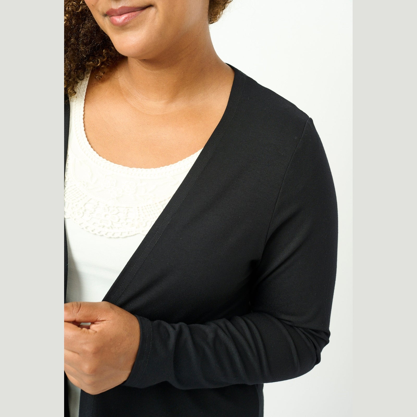 Pont Neuf PNClara Cardigan 999 Black