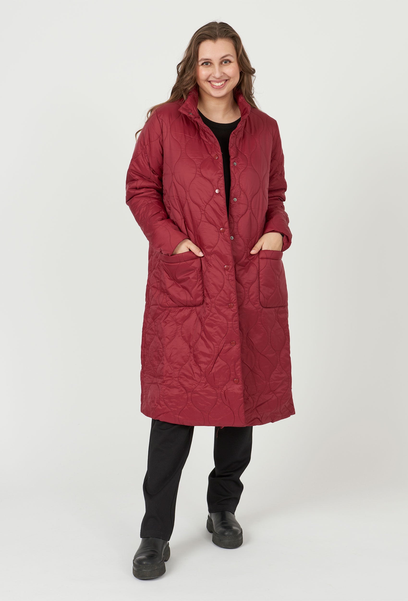 Pont Neuf PNCobina Overtøj 369 Red Plum