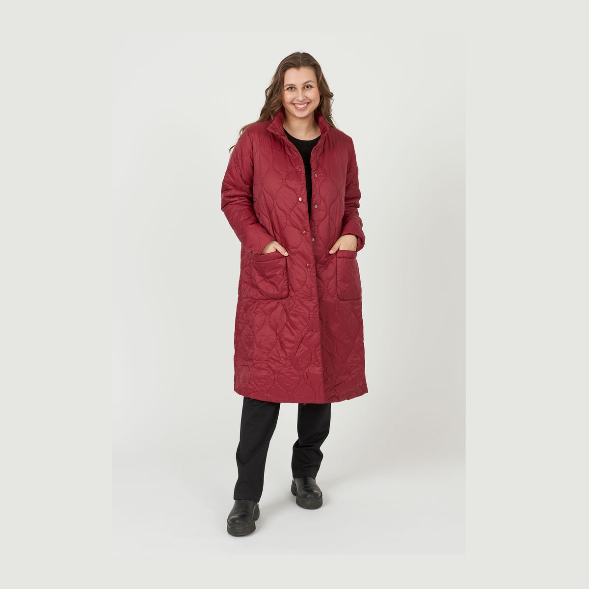 Pont Neuf PNCobina Overtøj 369 Red Plum