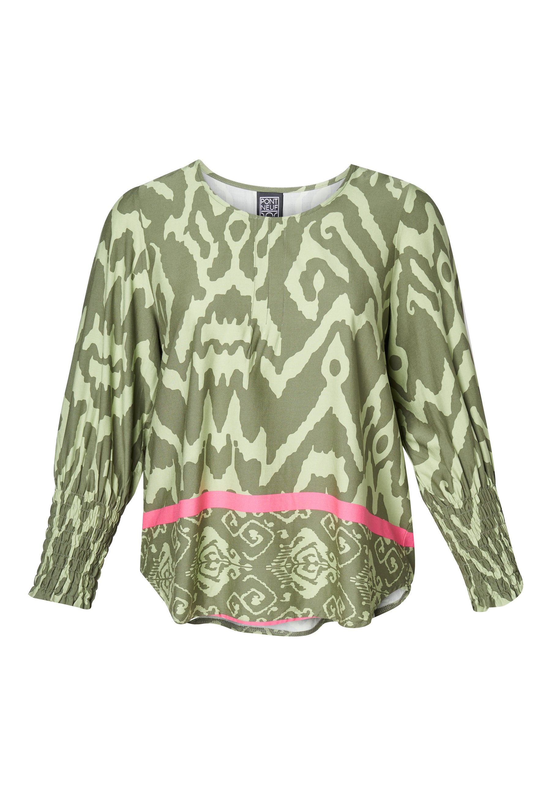 Pont Neuf PNDalvina Bluser 3506 Khaki Green