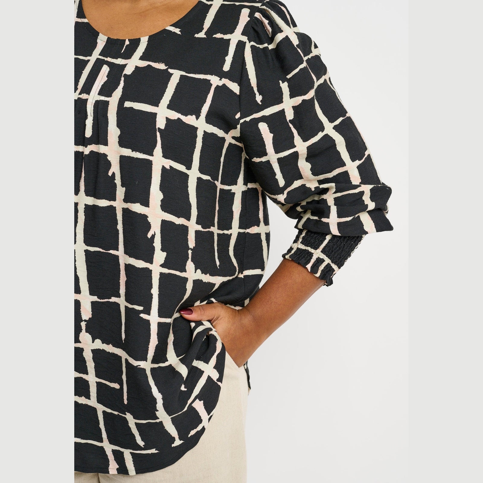 Pont Neuf PNDalvina Bluser 9999 BLACK