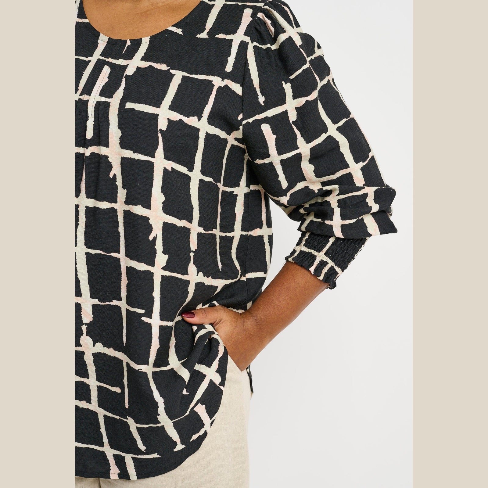 Pont Neuf PNDalvina Bluser 9999 BLACK