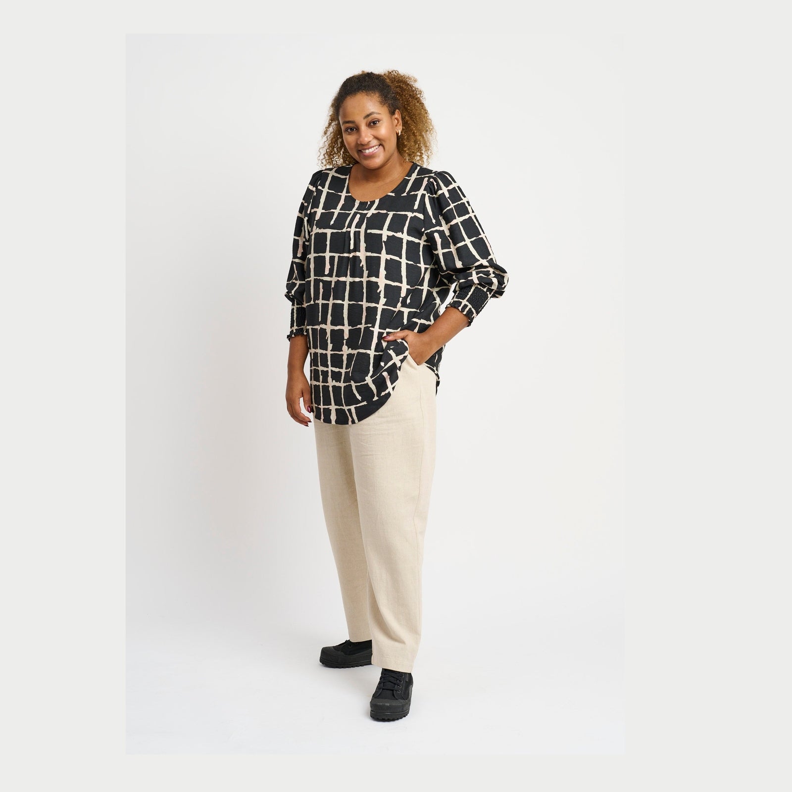 Pont Neuf PNDalvina Bluser 9999 BLACK