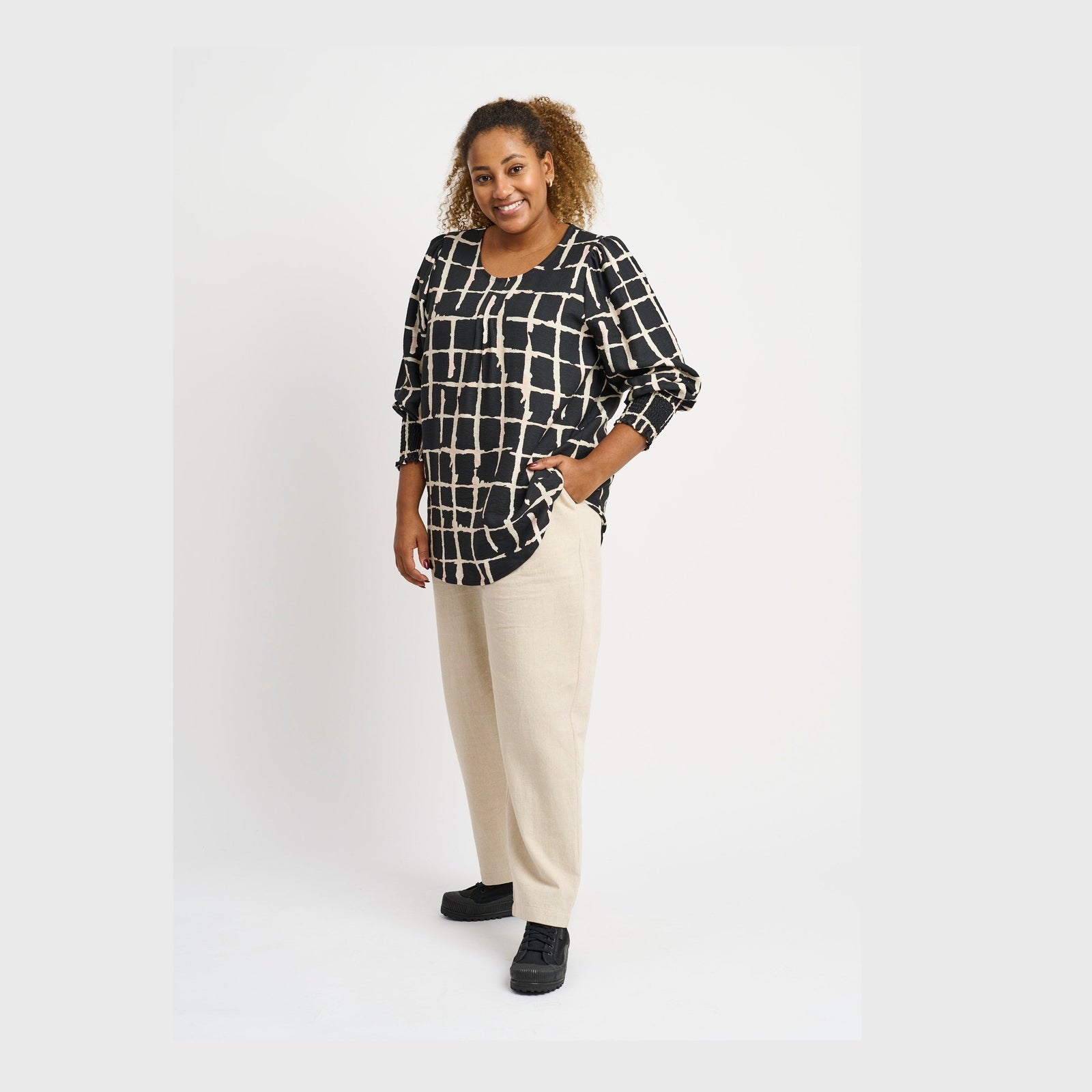 Pont Neuf PNDalvina Bluser 9999 BLACK