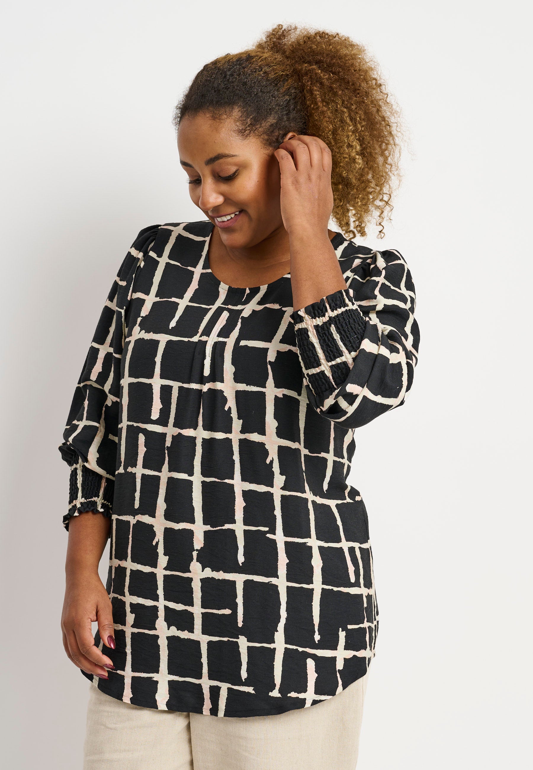 Pont Neuf PNDalvina Bluser 9999 BLACK