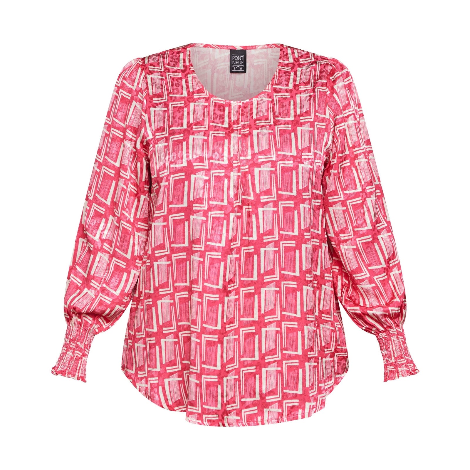 Pont Neuf PNDalvina Bluser 6500 PINK
