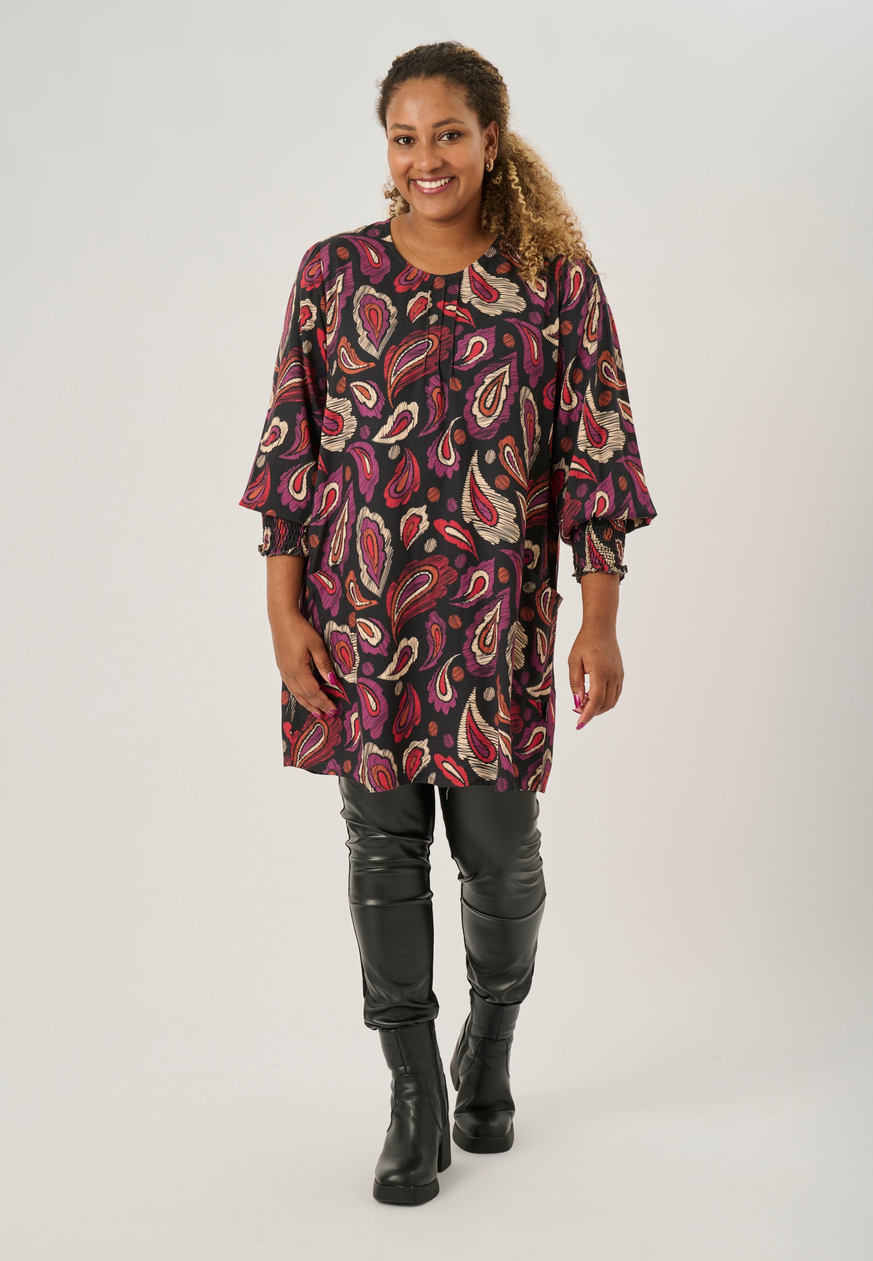 Pont Neuf PNDamilla Tunikaer 2354 Warm Red